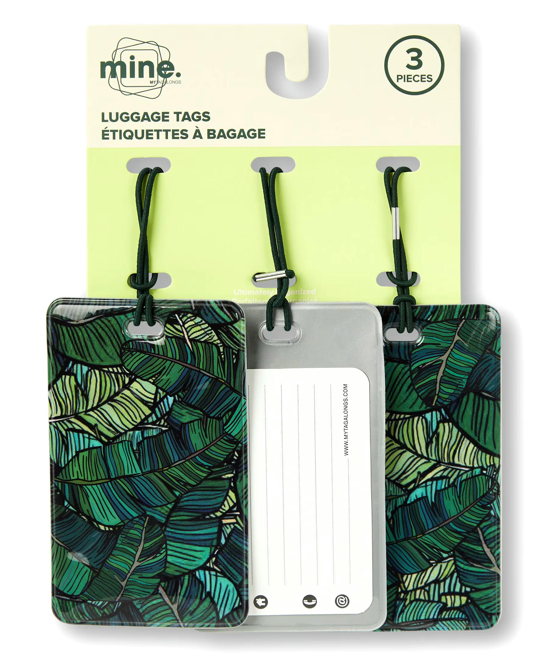 My Tagalongs Luggage Tags, Set of 3