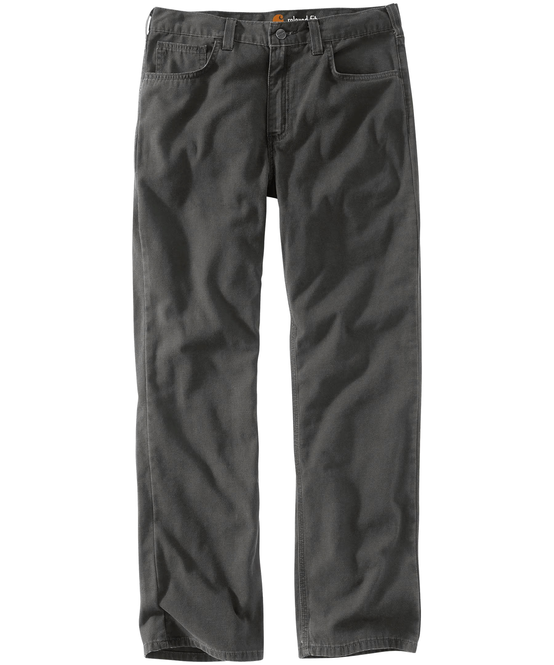 Carhartt Men's Rugged Flex Rigby Relaxed Fit 5 Pocket Work Pants - Dark Coffee -