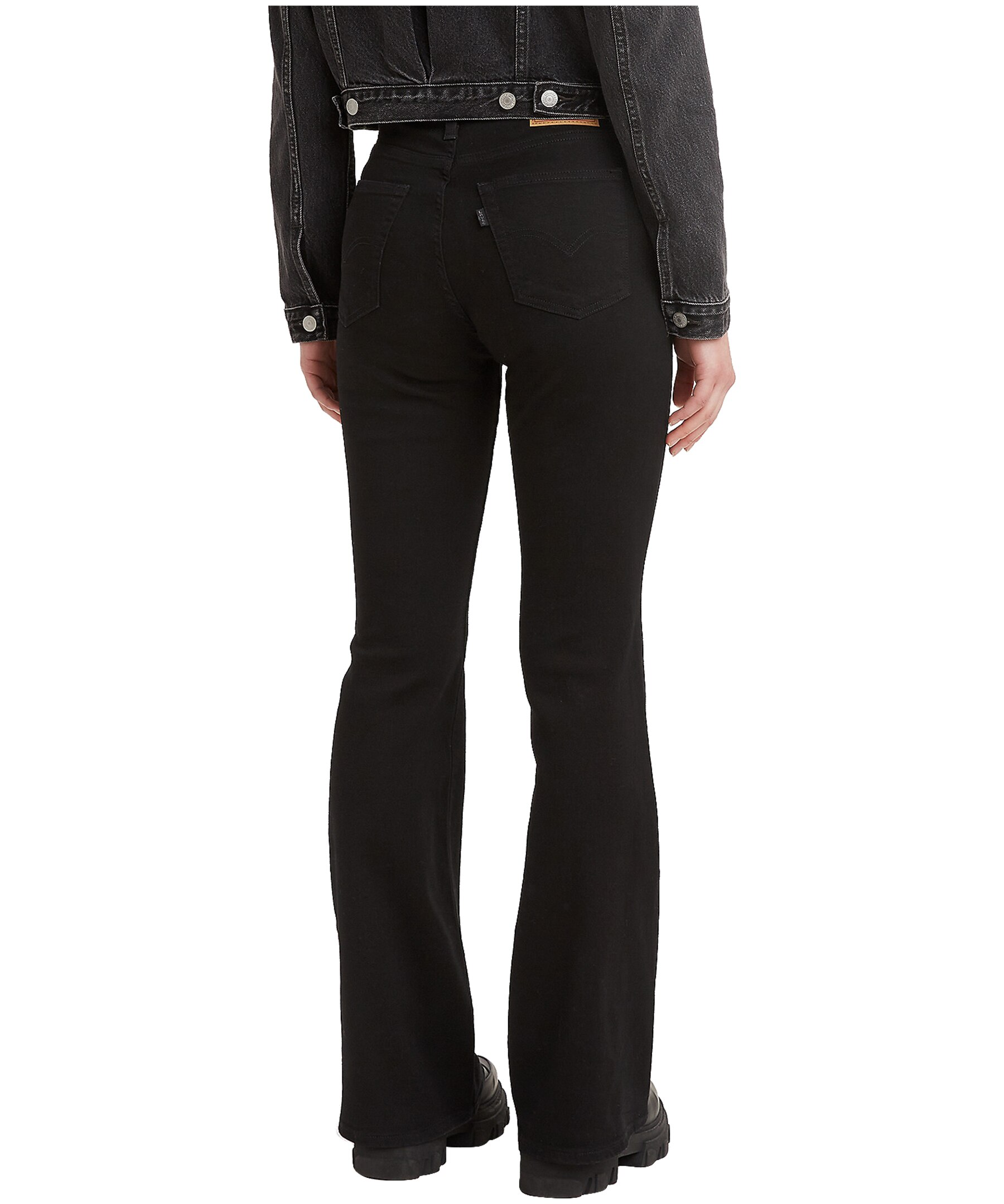 Levi's Women's 726 High Rise Flare Jeans - Black