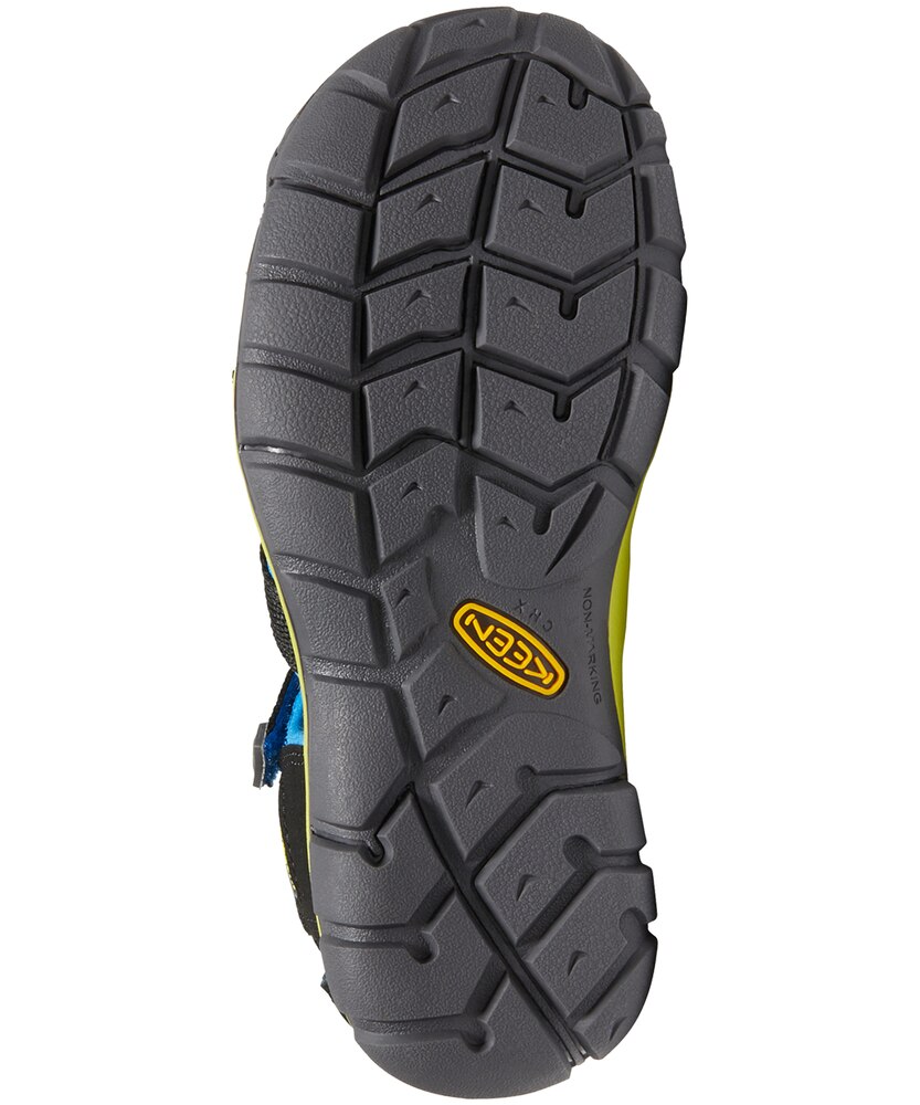 Keen Canada Outdoor Youth Newport H2-Y Sandals - Black/Brilliant Blue