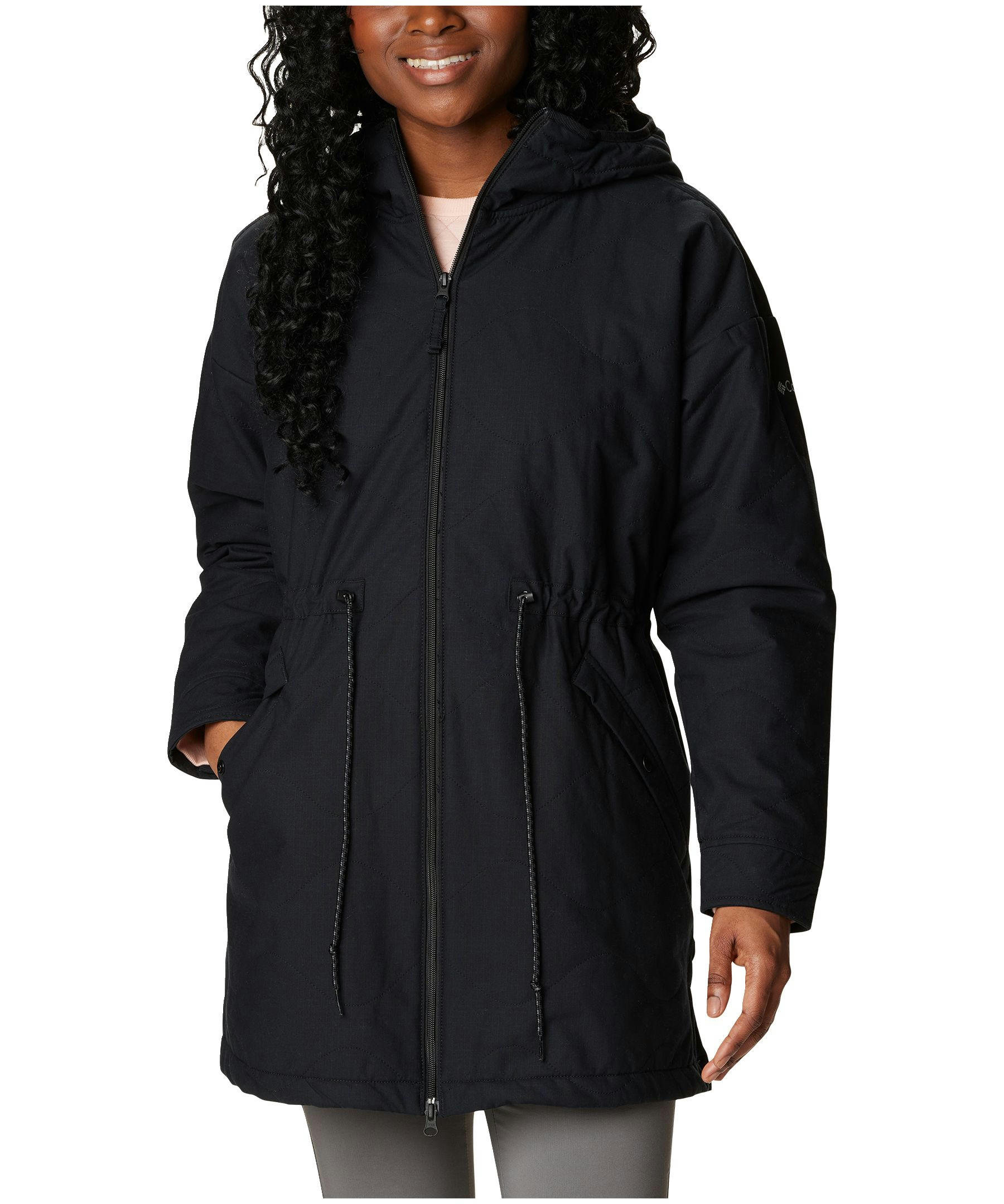 Columbia Women's Crystal Crest Quilted Sherpa-Lined Jacket