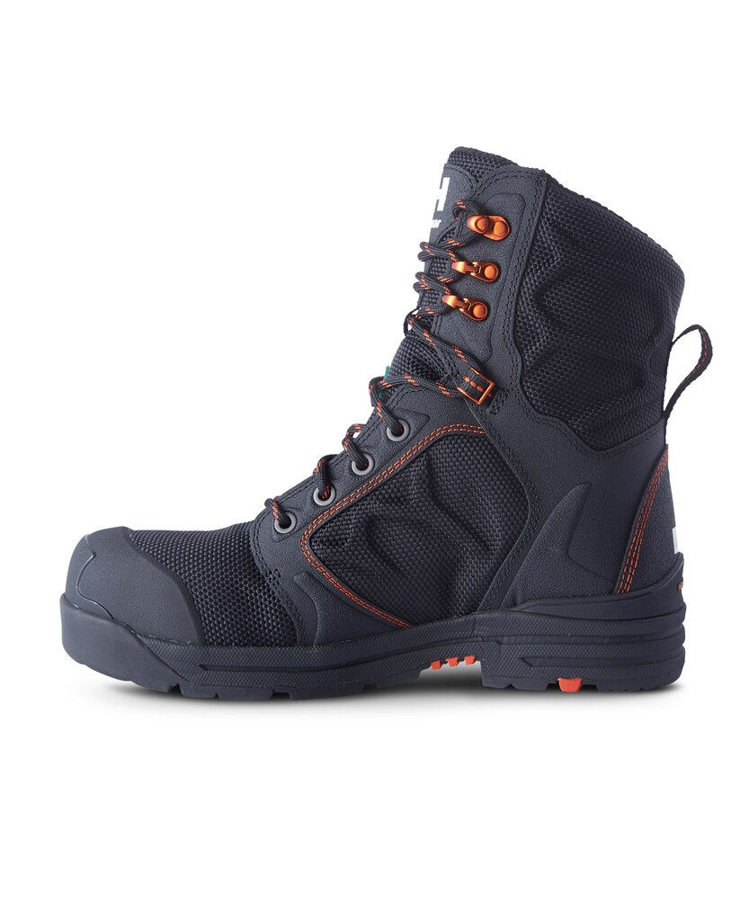 Helly Hansen Workwear Men's 8 Inch Aluminum Toe Composite Plate Ultra Light Work Boots - Black