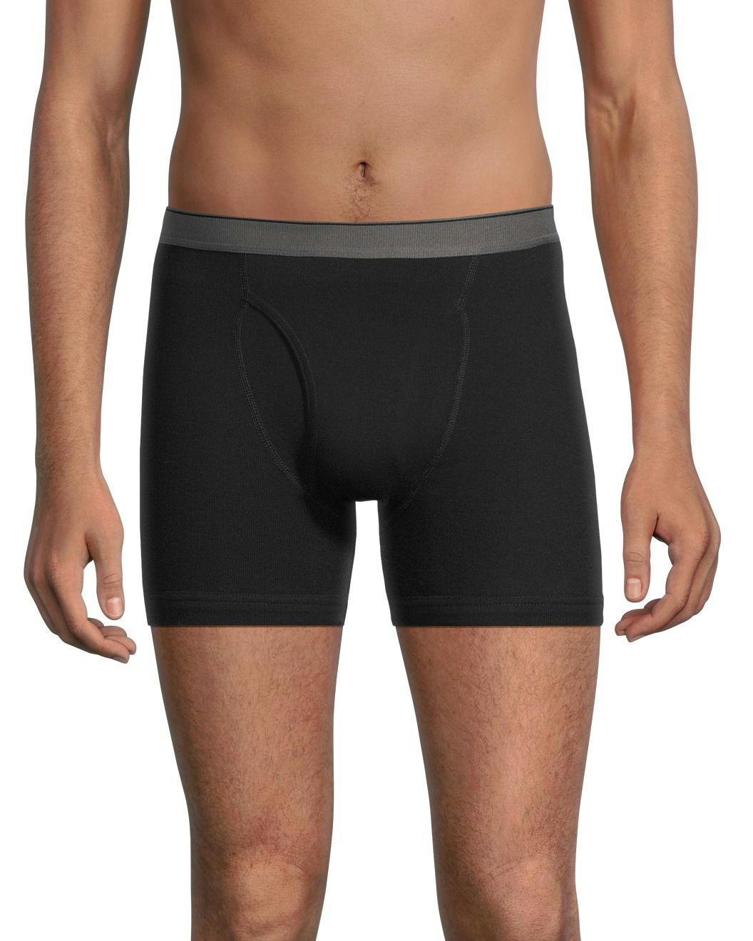 Denver Hayes Men's 2 Pack Yarn Dye Boxer Briefs