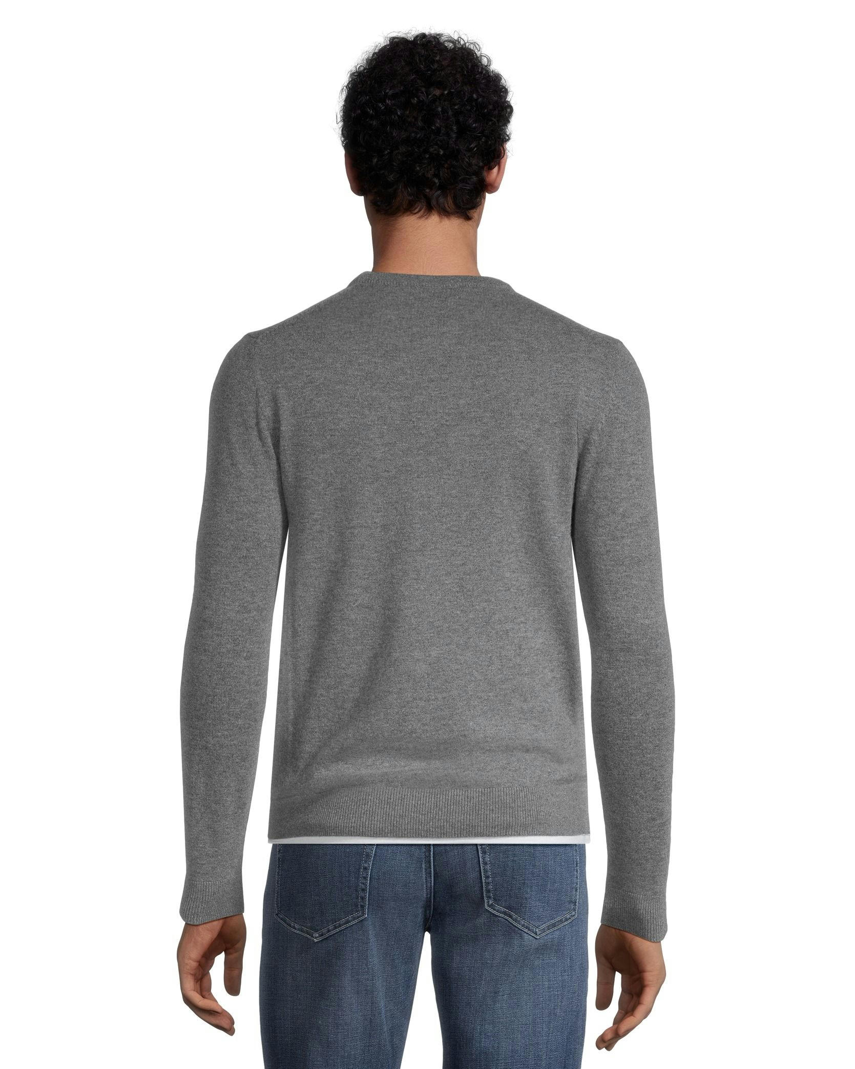 Denver Hayes Men's Cashmere Merino Crewneck Sweater