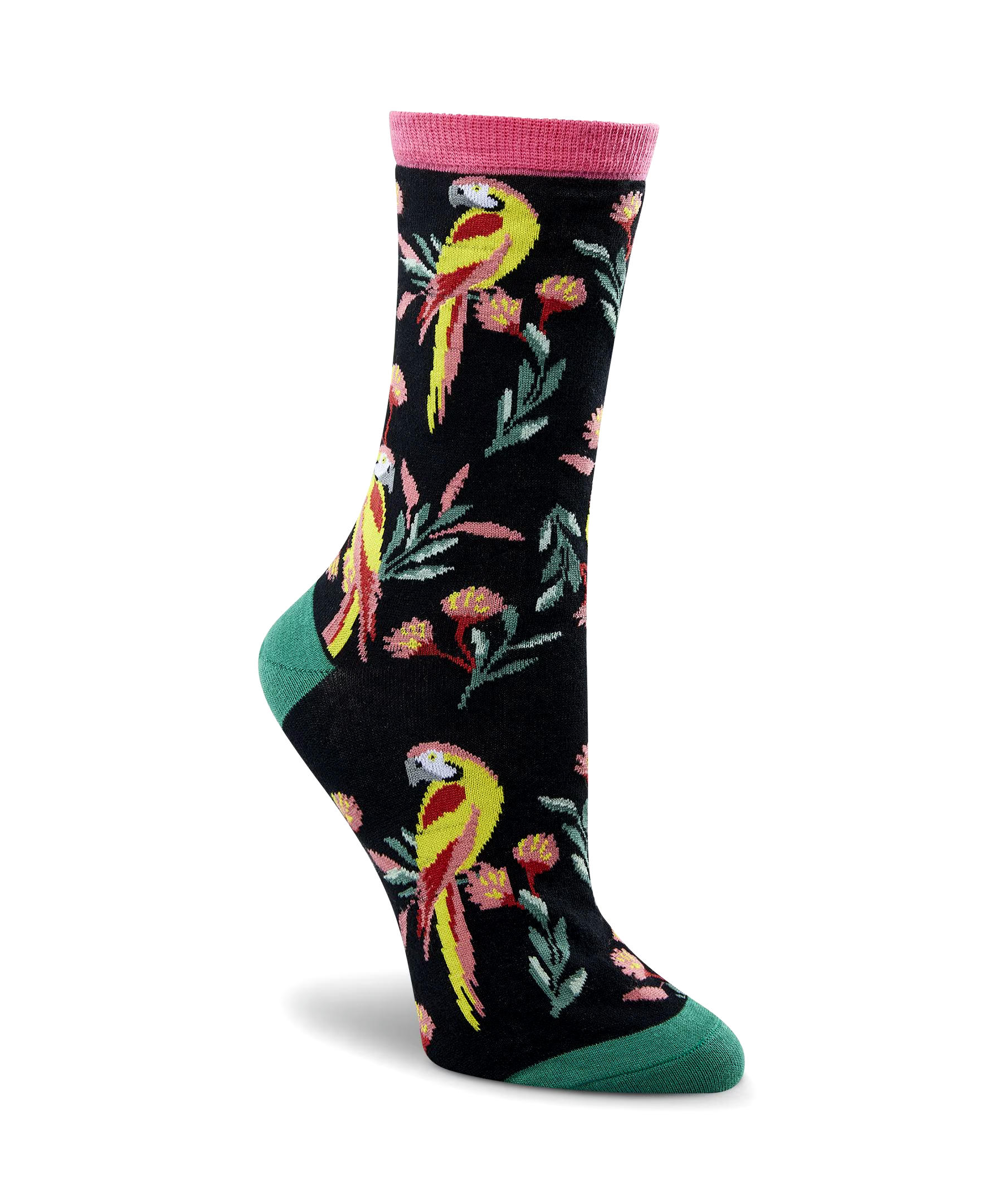 Denver Hayes Women's Patterned Crew Socks