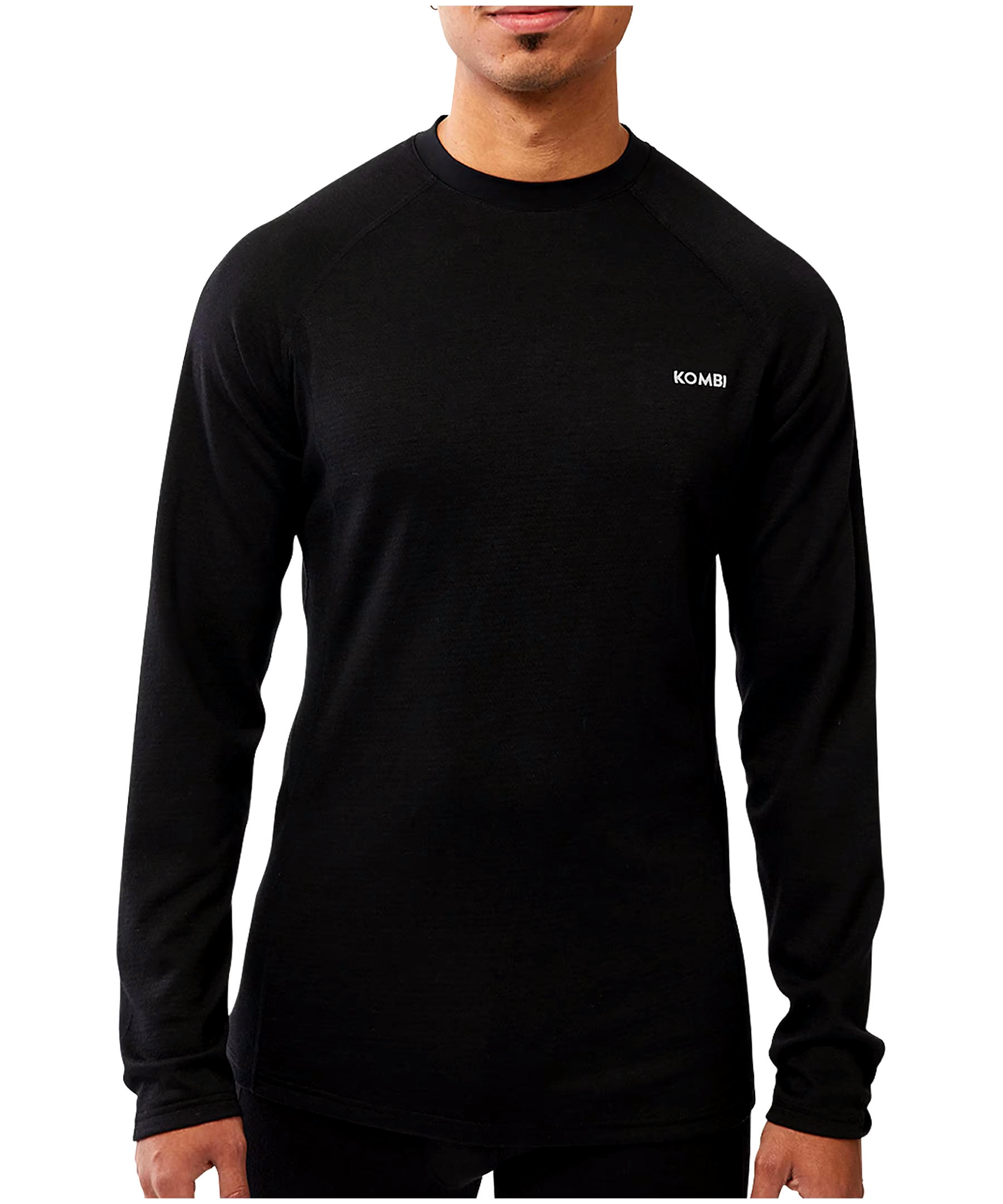 Kombi Men's Merino Blend Baselayer Crewneck Top