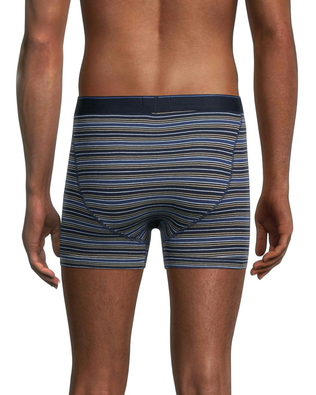 Denver Hayes Men's 2 Pack Yarn Dye Boxer Briefs