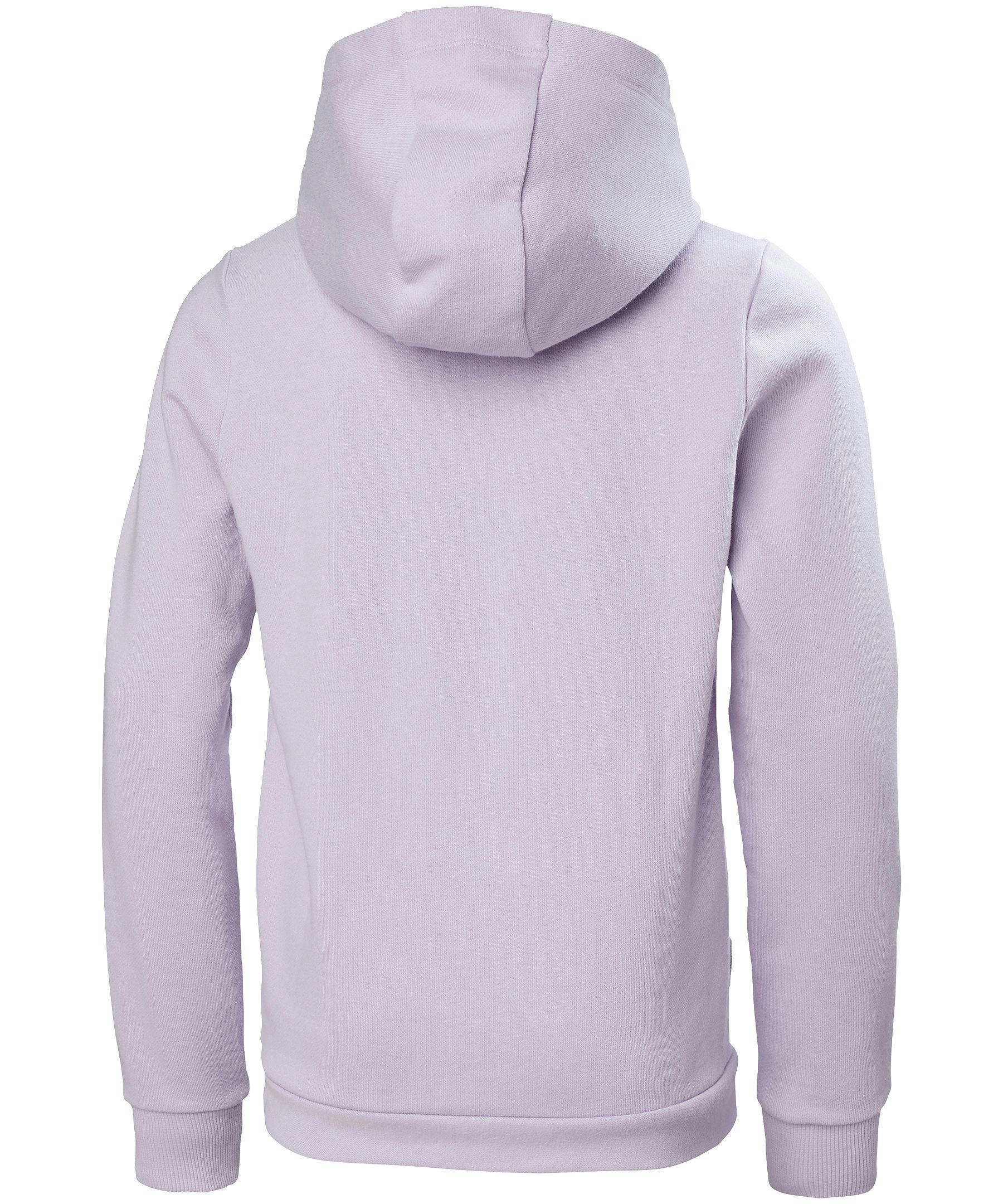 Helly Hansen Kids' Unisex 8-16 Years Classic Logo Crossover Neck Hoodie Sweatshirt with Kangaroo Pocket