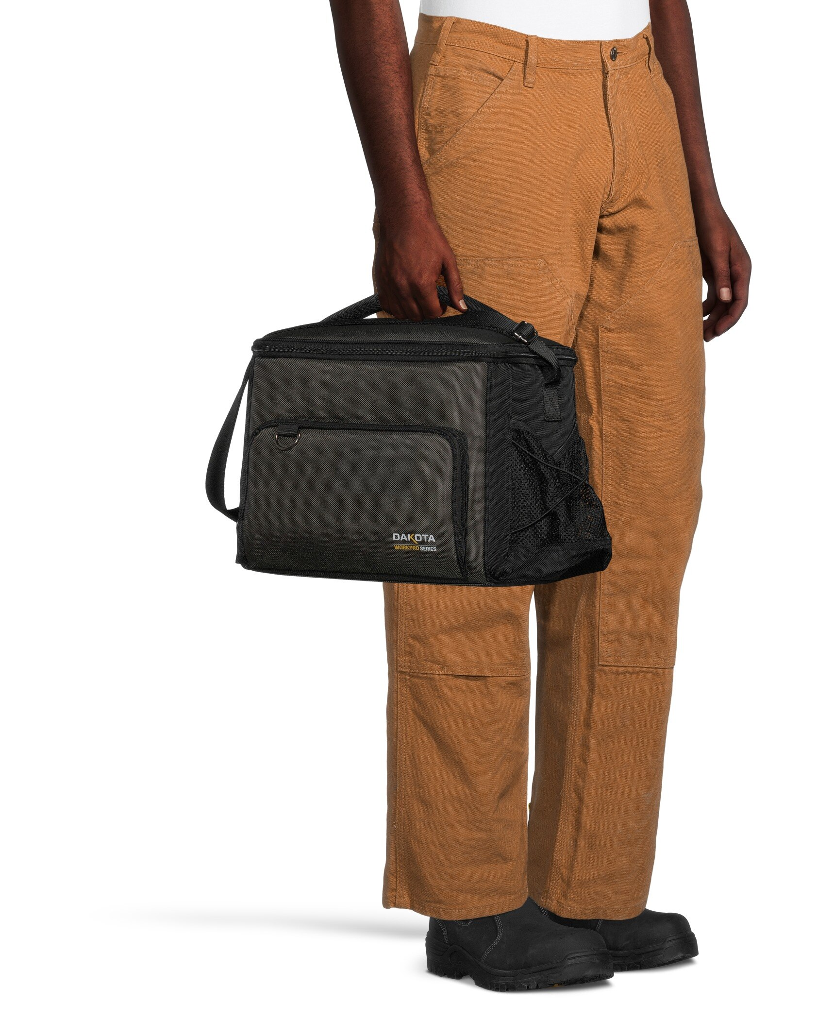 Dakota WorkPro Series 2-Way Zip Lunch Bag with Shoulder Strap