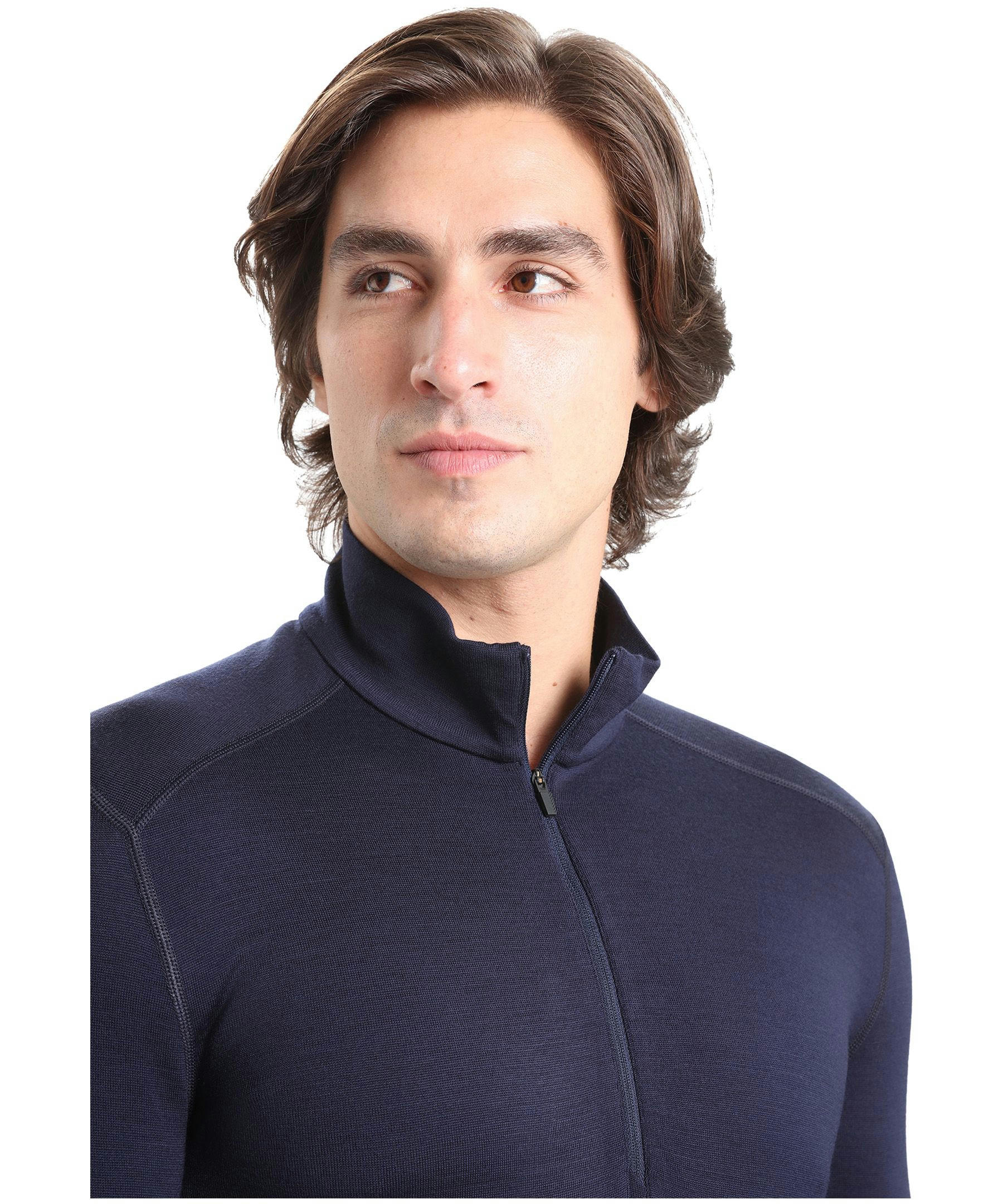 Icebreaker Men's 260 Tech Long Sleeve Half Zip Base Layer Top
