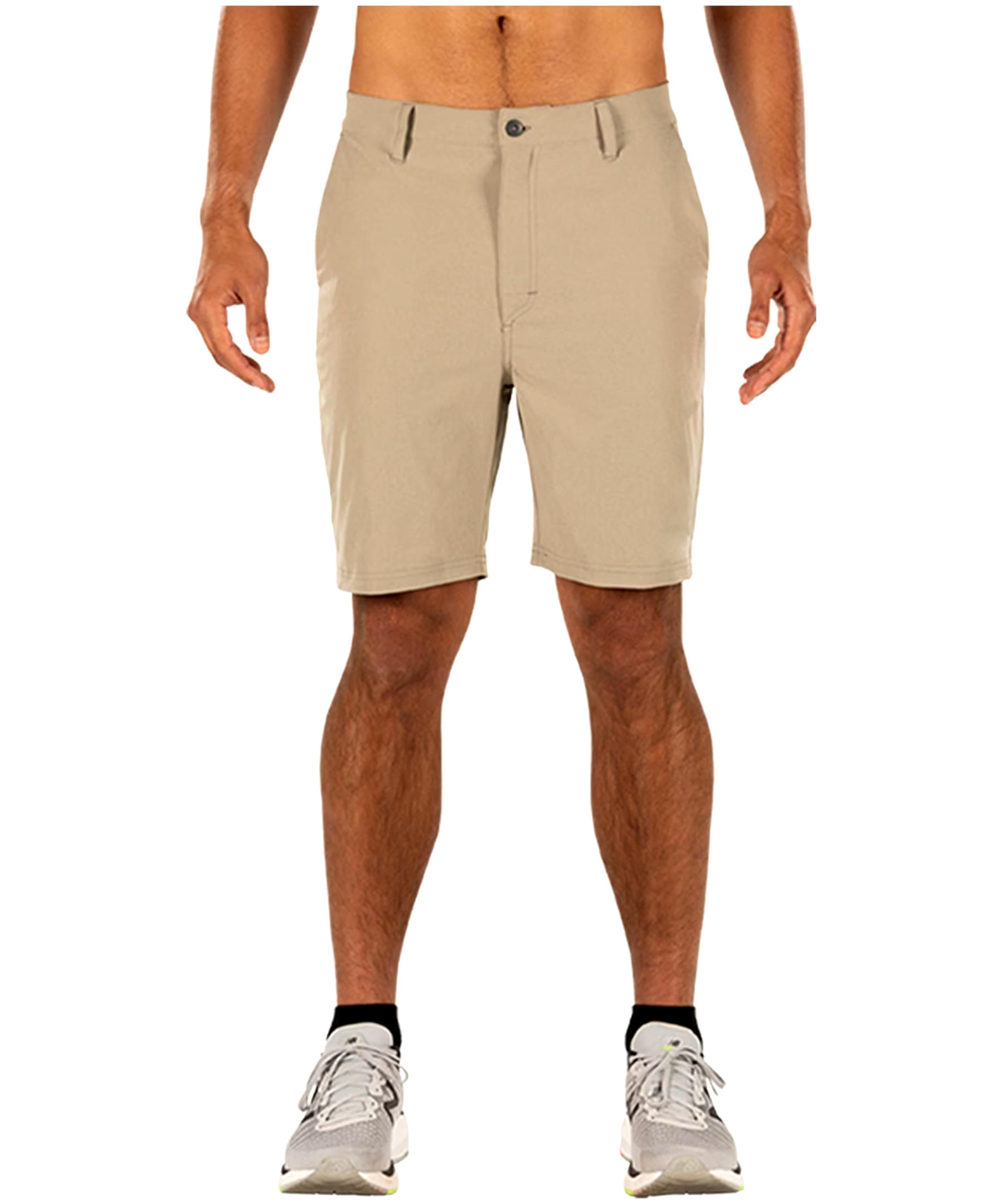 Saxx Men's Map Go to Town 2-in-1 Shorts - Vintage Khaki