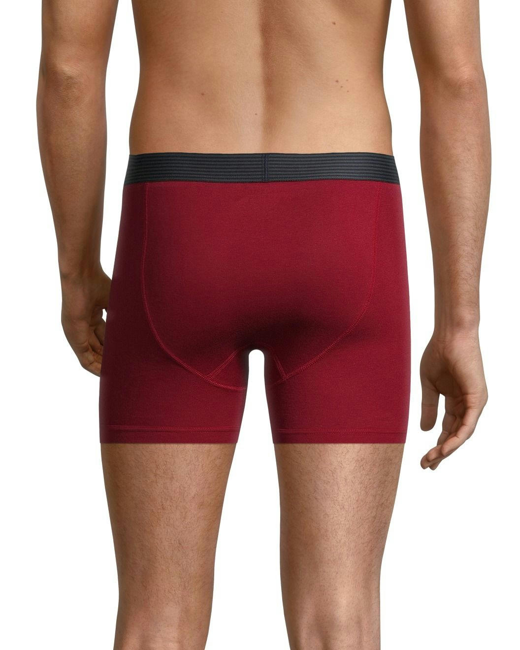 Denver Hayes Men's 4 Pack Classic Boxer Briefs Underwear