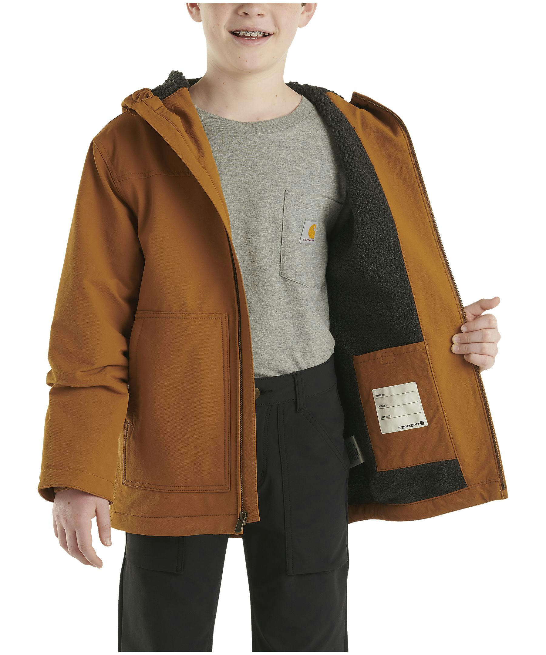 Carhartt Kids' Unisex Super Dux Sherpa Lined Water Repellent Active Jacket