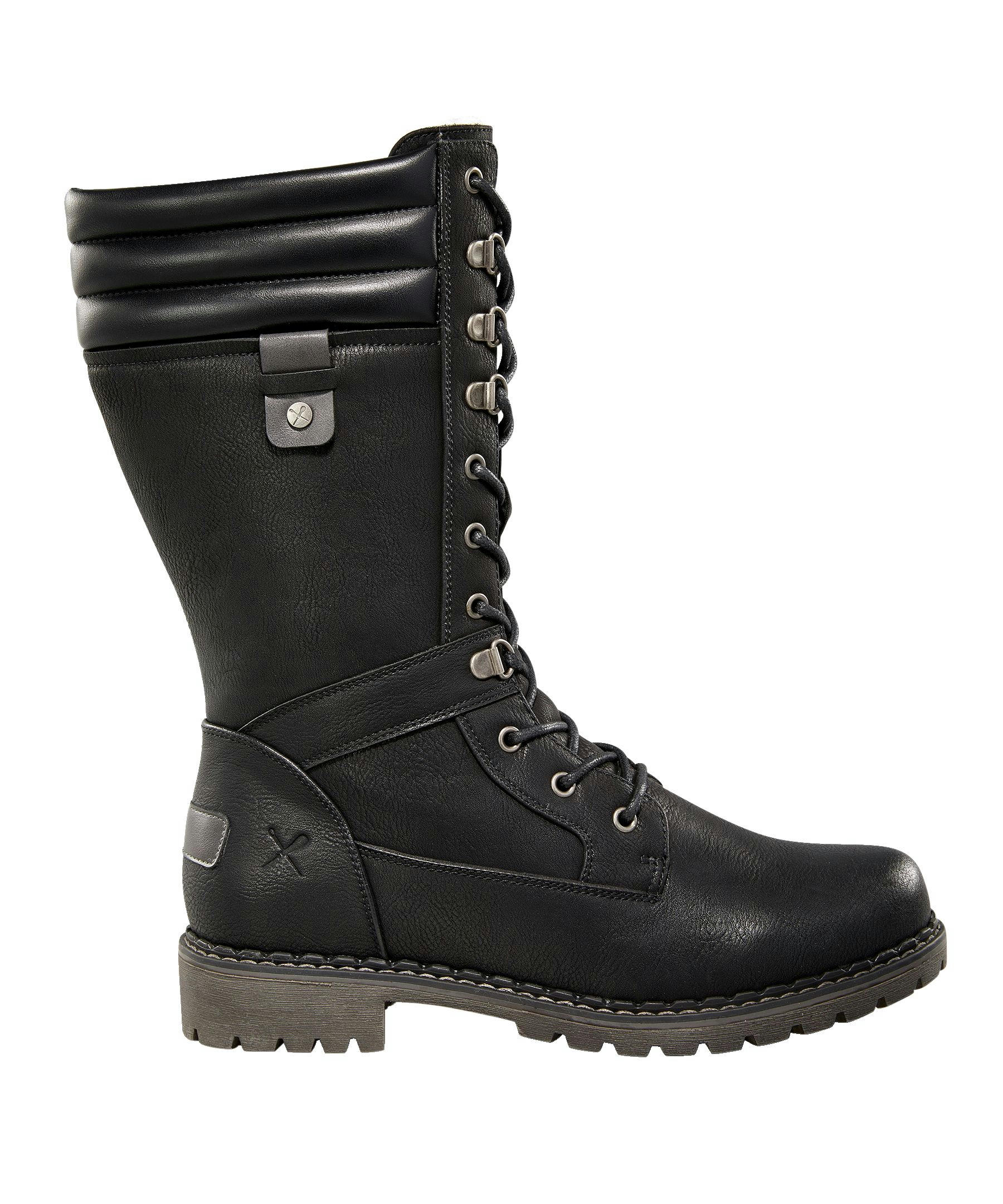 Denver Hayes Women's Laura Low Lug Sole Lace-Up Boots