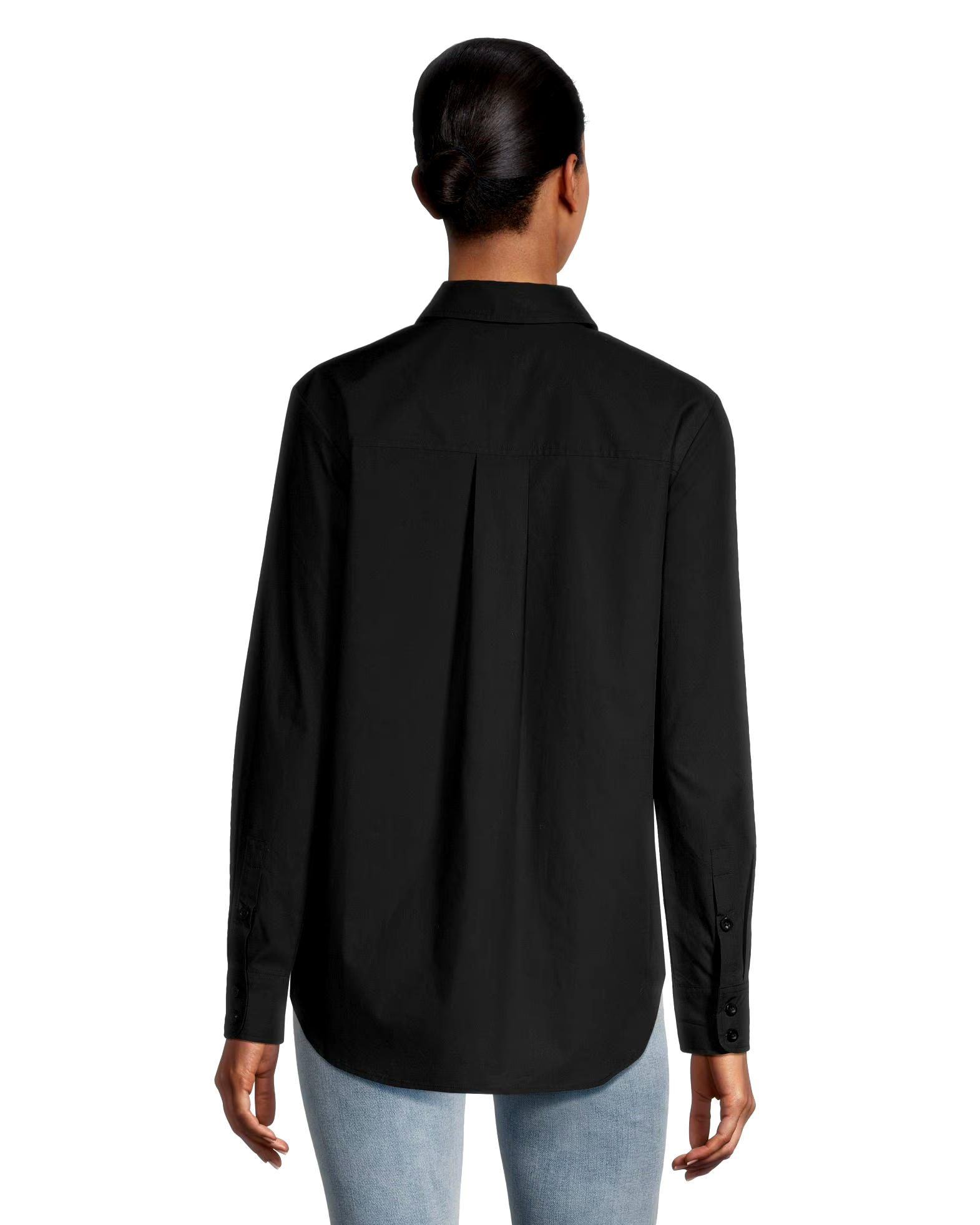 Denver Hayes Women's Semi Fit Button Up Long Sleeve Shirt