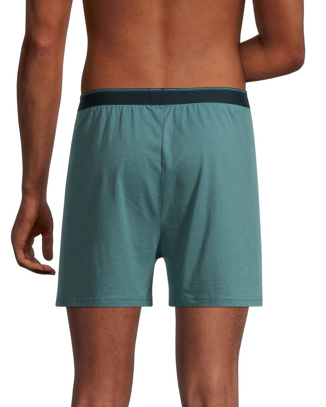Denver Hayes Men's 2 Pack Yarn Dye Loose Fit Boxer Briefs