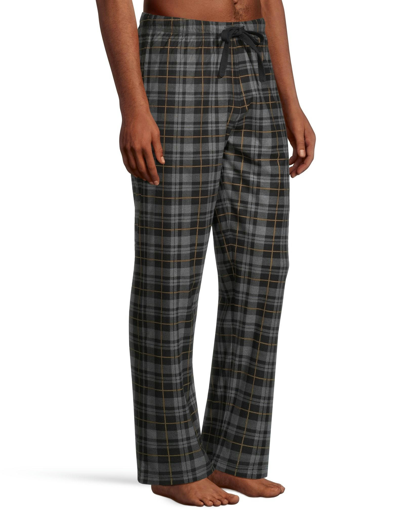 WindRiver Men's Heritage Fleece Plaid Lounge Pants