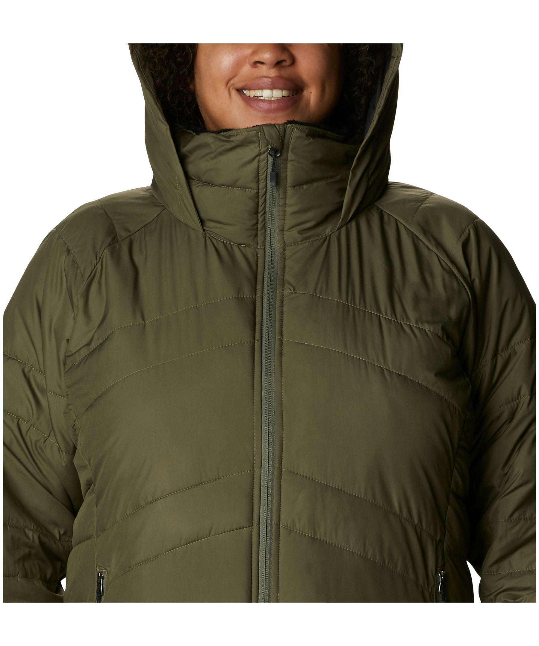 Columbia Women's Crown Point Omni-Heat Insulated Water Resistant Hooded Jacket