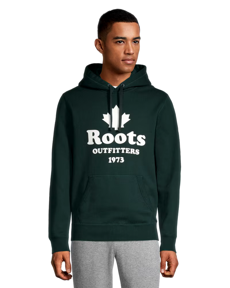 ROOTS Men's Outfitters Kangaroo Pocket Fleece Hoodie