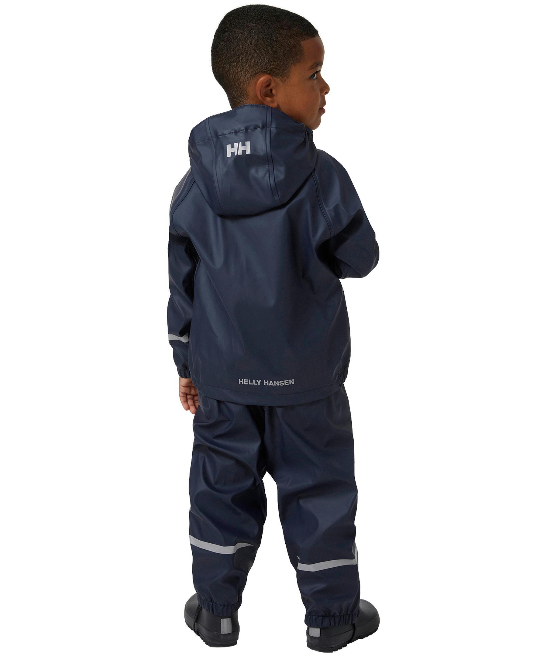 Helly Hansen Youth Unisex Bergen 2.0 Waterproof Rain Jacket and Overalls Set