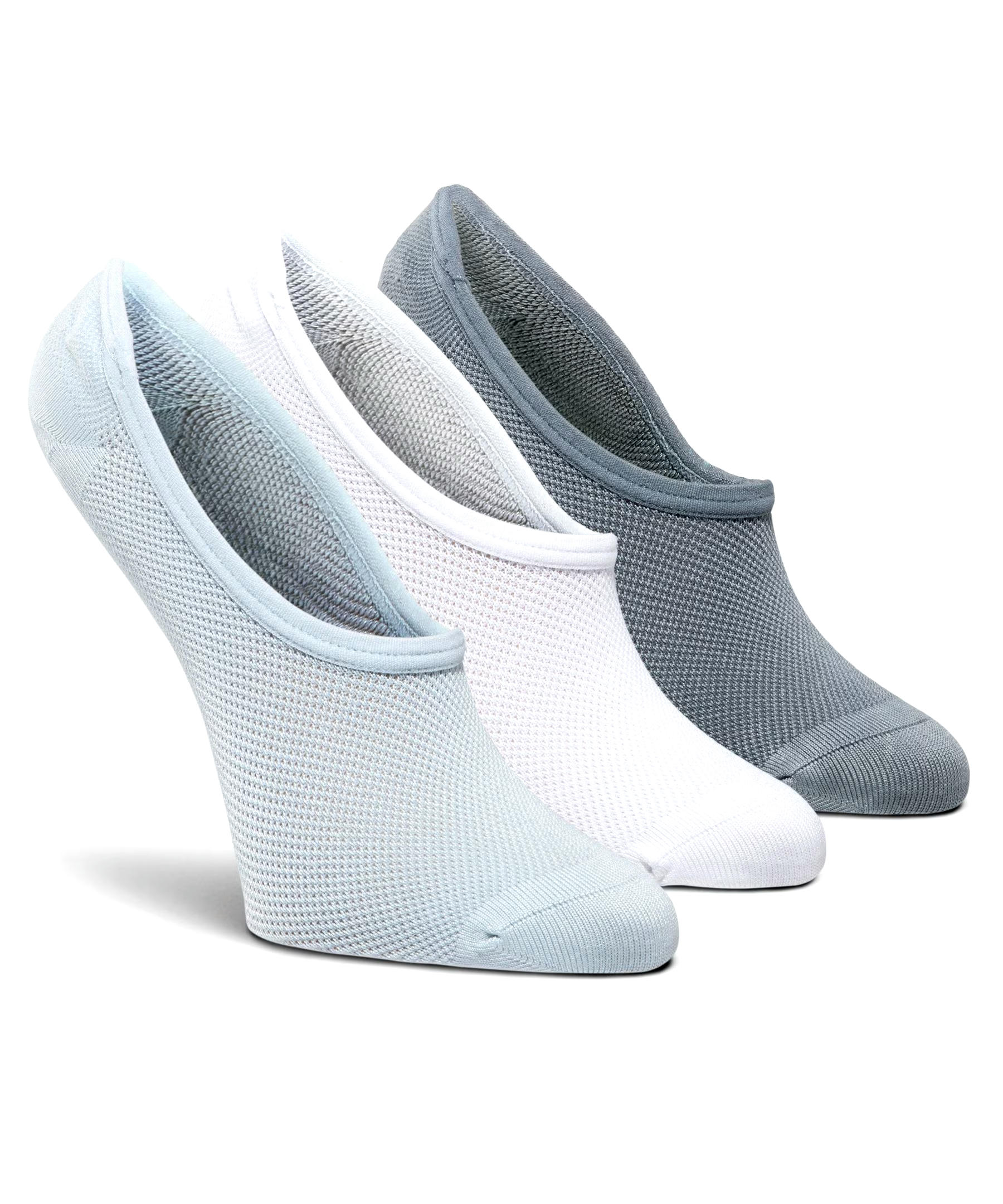 Shambhala Women's 3-Pack Sport Mesh Liner Socks