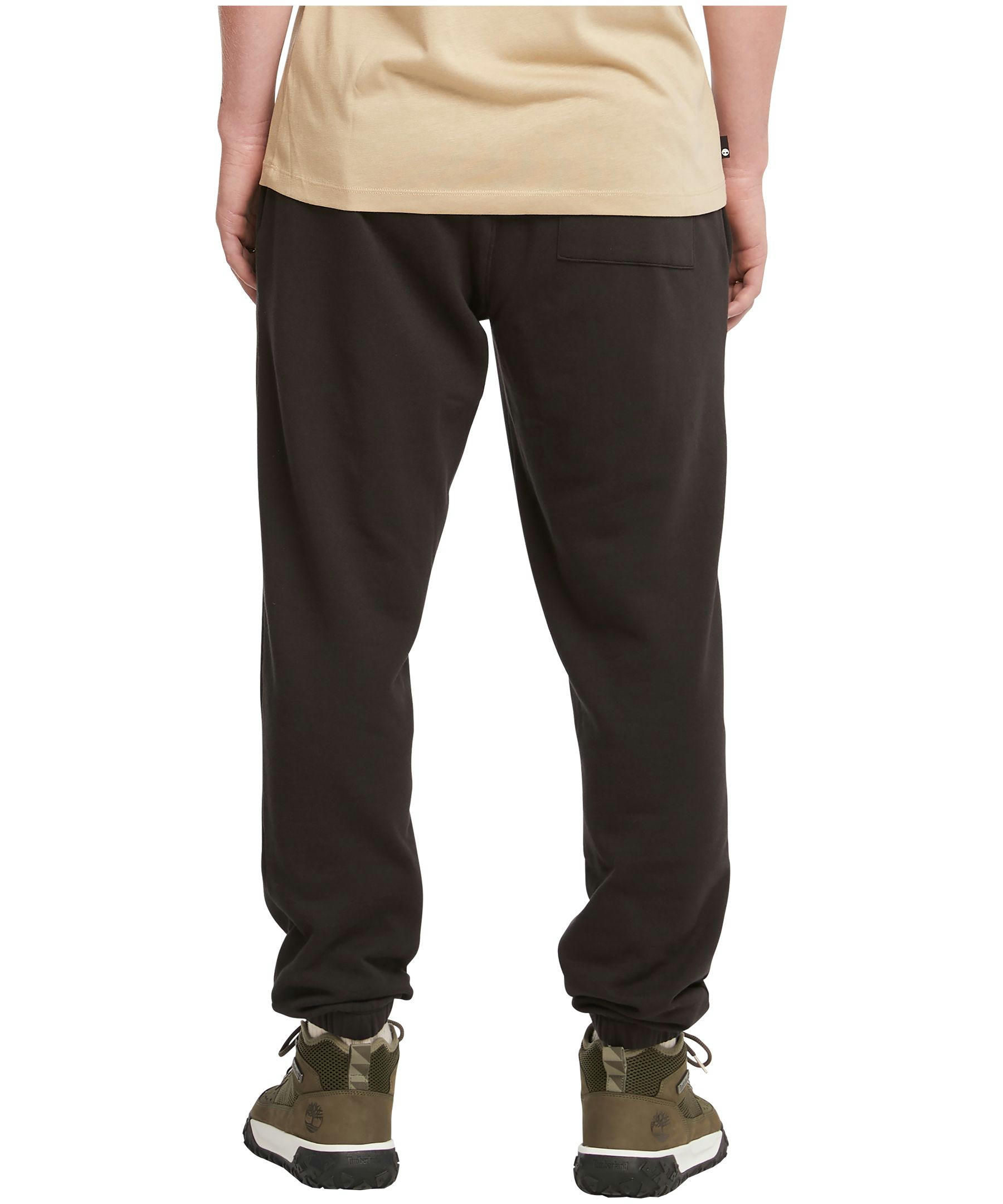 Timberland Men's Fleece Woven Badge Sweatpants