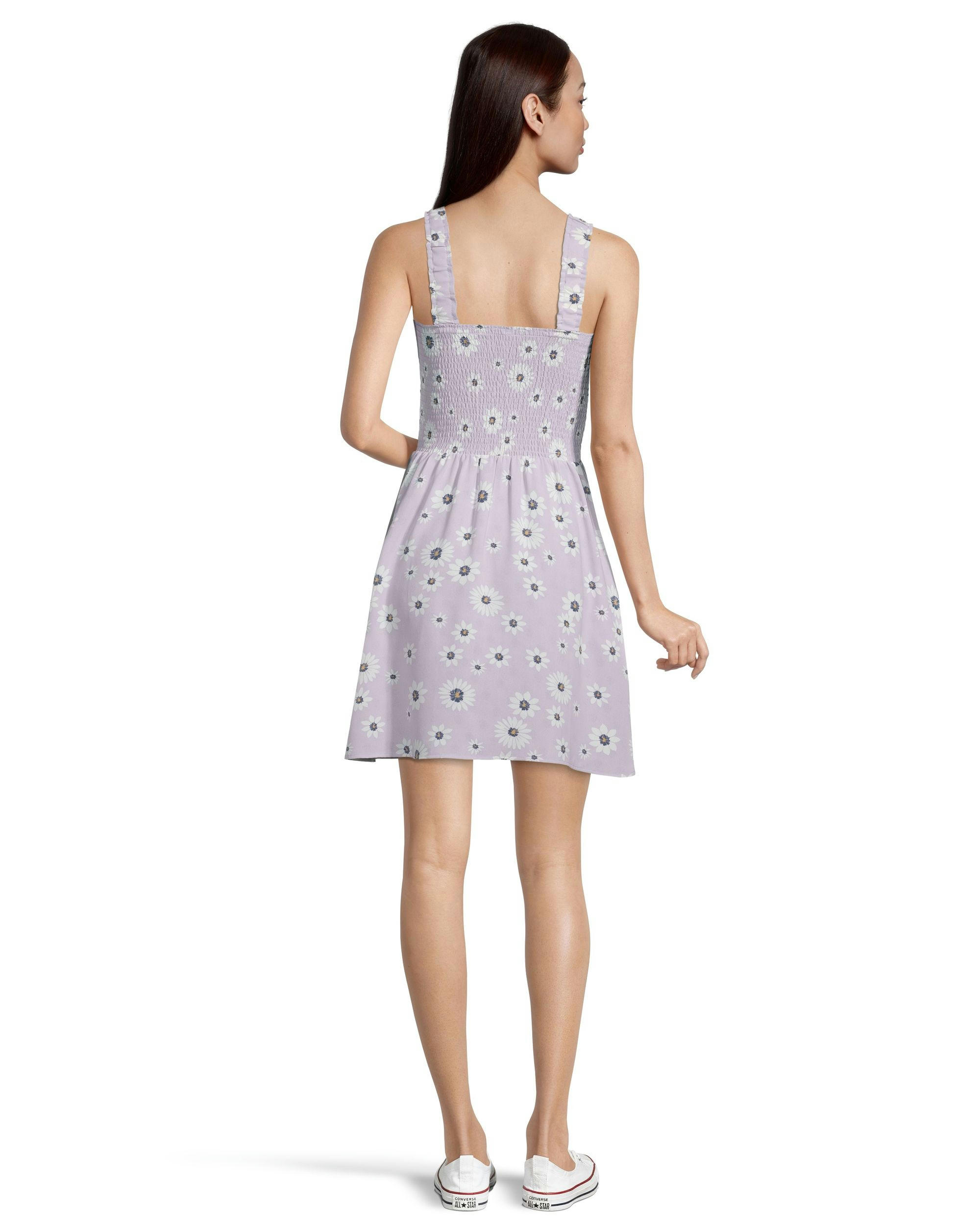 Women's Smocked Sleeveless Dress