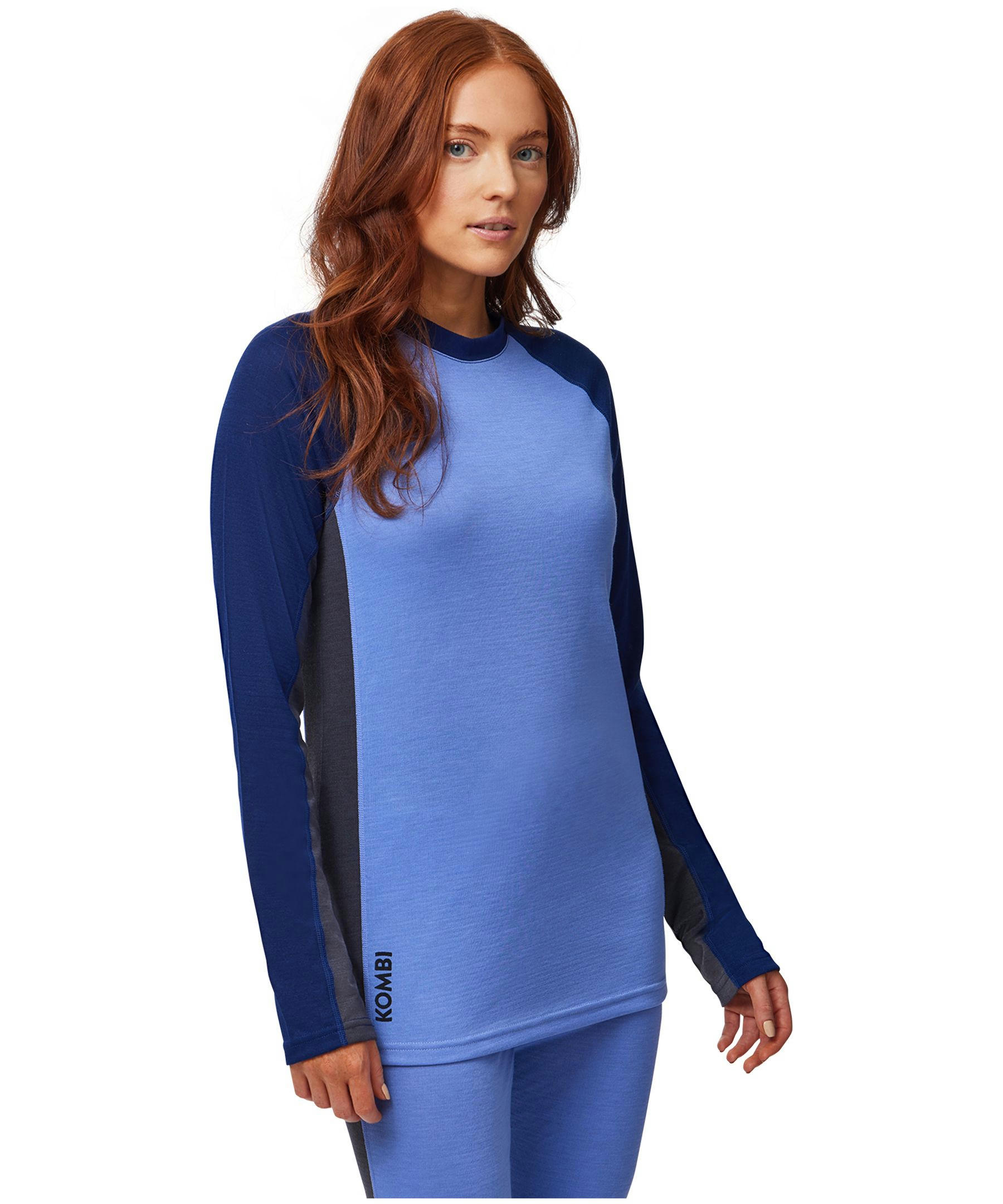 Kombi Women's B2 Merino Blend Crew Neck Baselayer Top