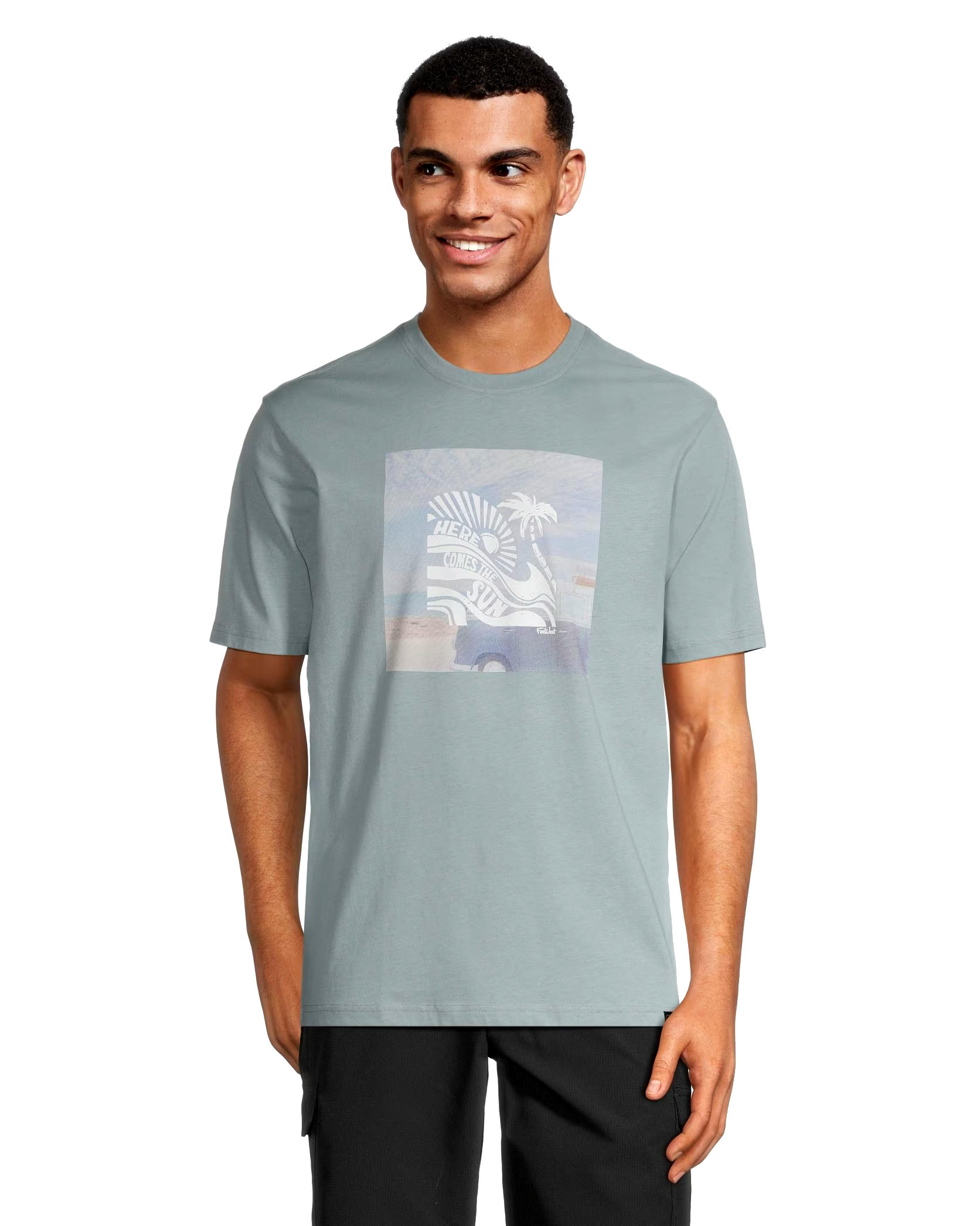 FarWest Men's Photoreal Graphic T Shirt