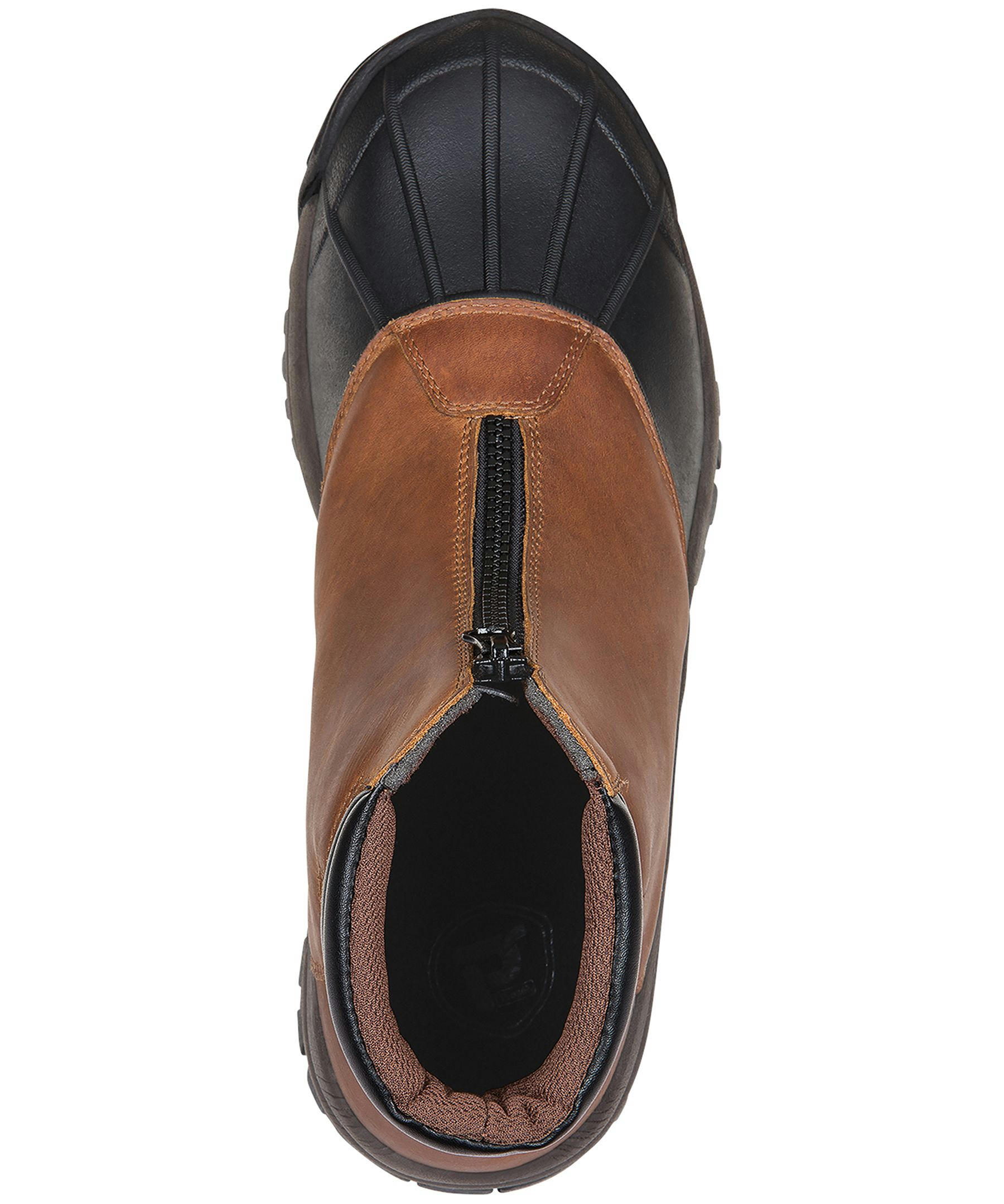 Propet Footwear Men's Blizzard Mid Zip Waterproof Leather Winter Hiker Boots 3E Width