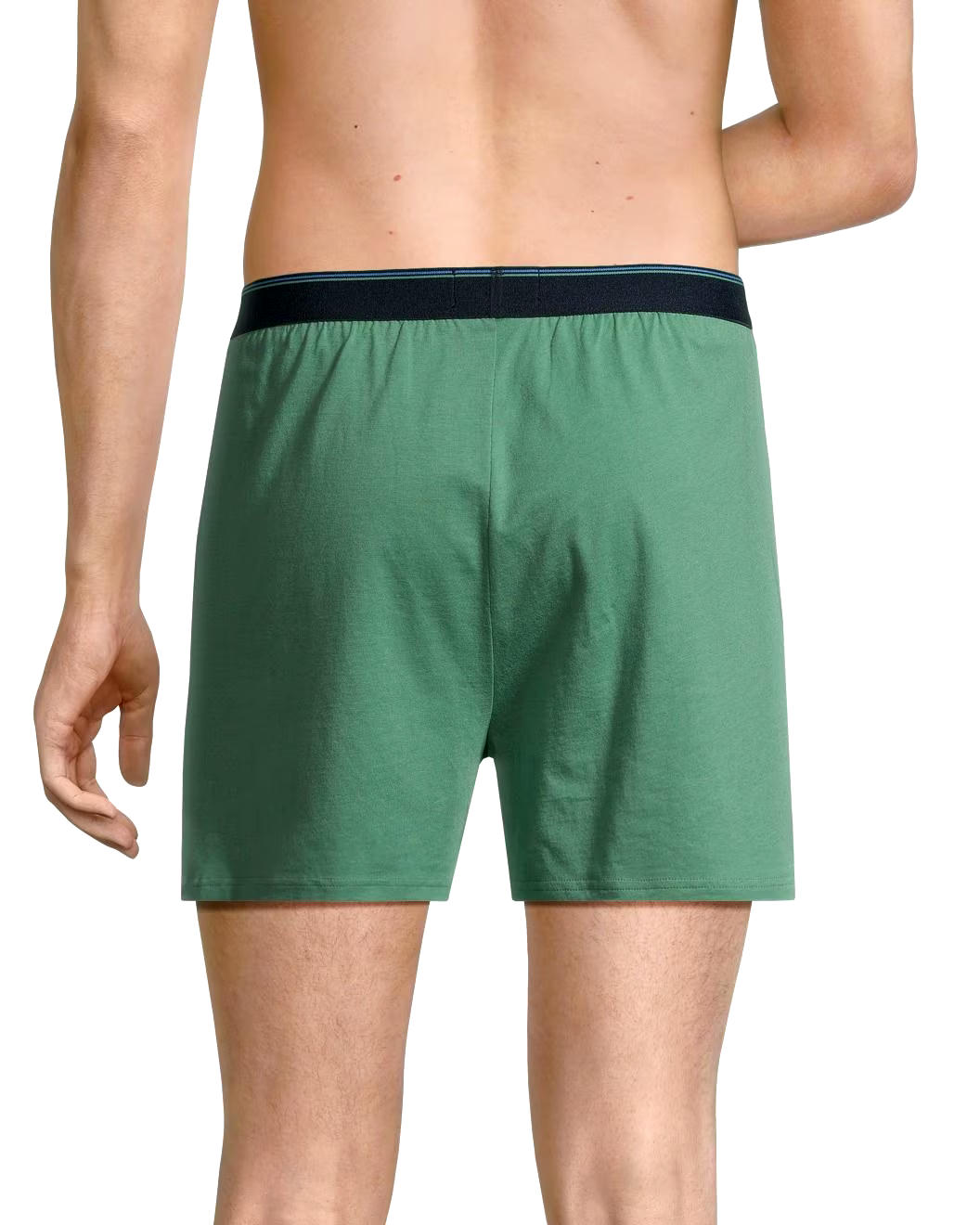 Denver Hayes Men's 2 Pack Yarn Dye Loose Fit Boxer Briefs