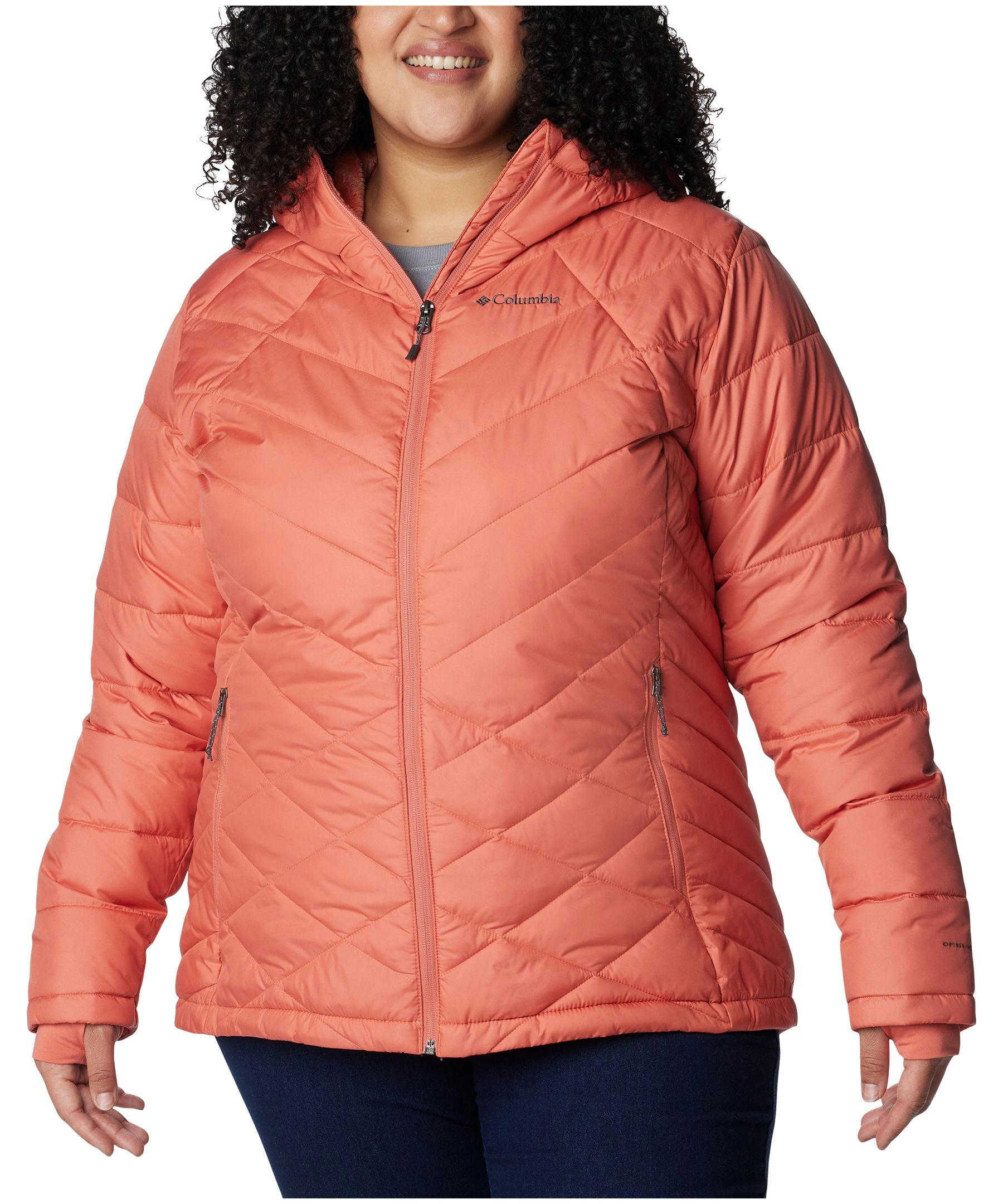 Columbia Women's Heavenly Omni-Heat Water Resistant Insulated Hooded Jacket