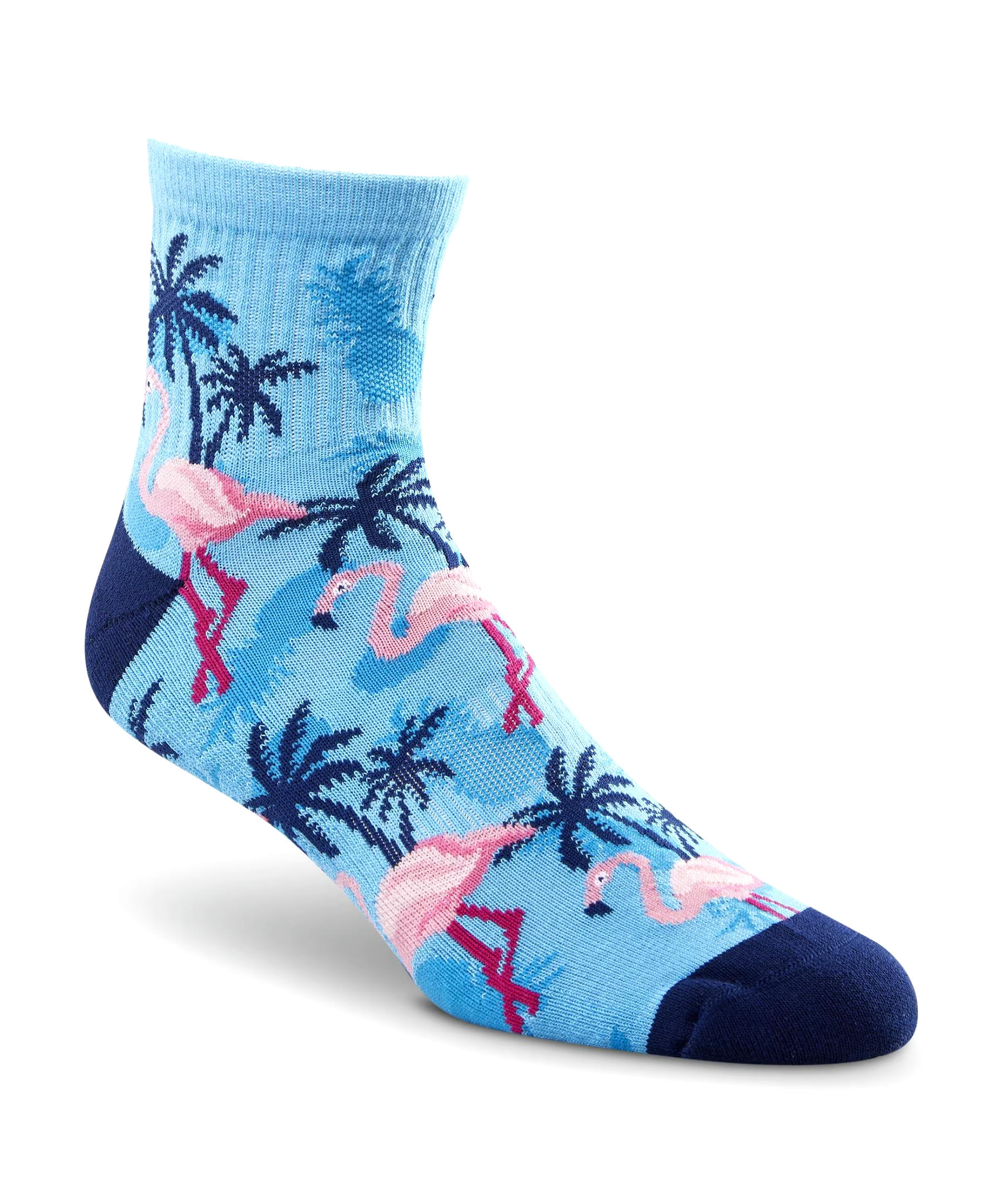 Denver Hayes Men's FRESHTECH® Tropical Novelty Ankle Socks