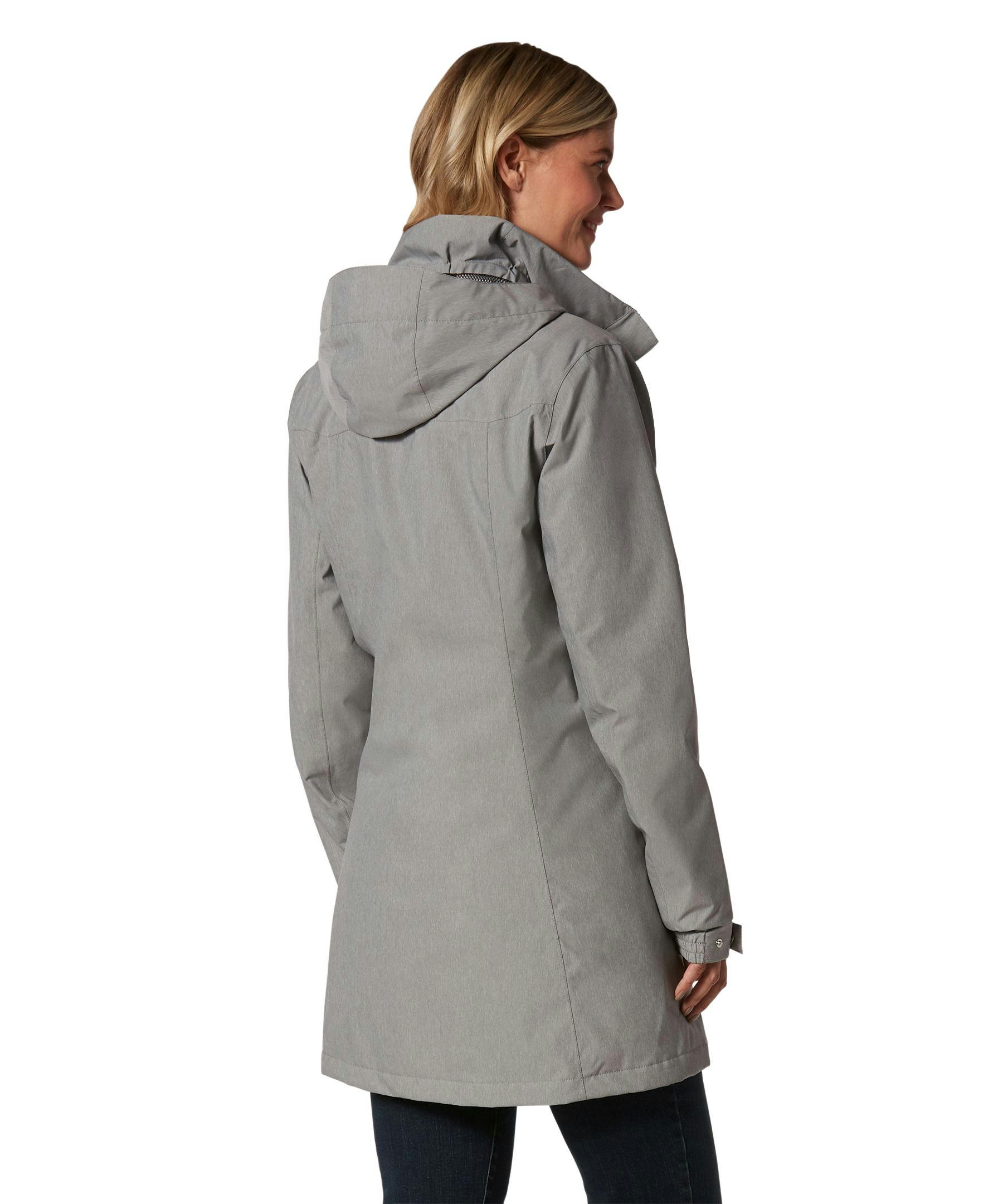 Helly Hansen Women's Aden Insulated Waterproof Long Length Rain Jacket