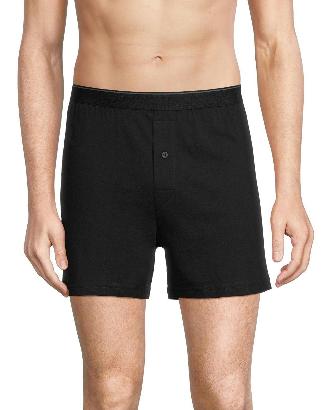 Denver Hayes Men's 2 Pack Yarn Dye Loose Fit Boxer Briefs