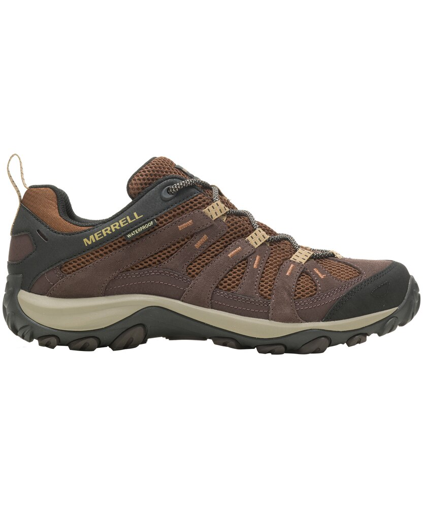 Merrell Men's Alverstone Waterproof Wide Hiking Boots  - Earth/Espresso