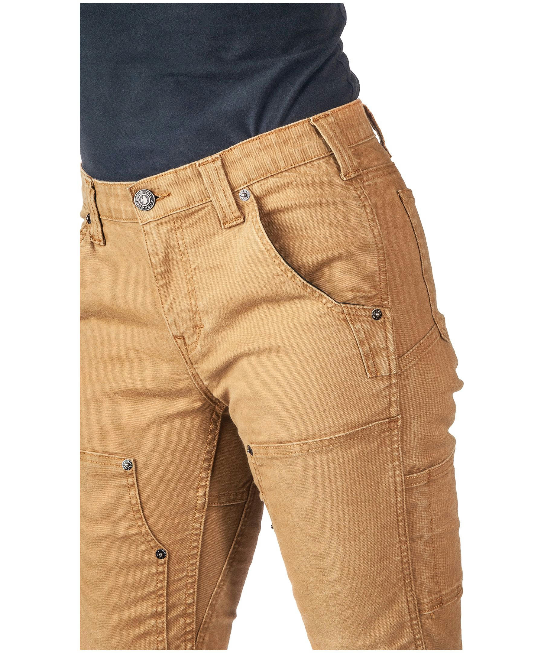 Women's Maven X Canvas Mid Rise Slim Leg Work Pants