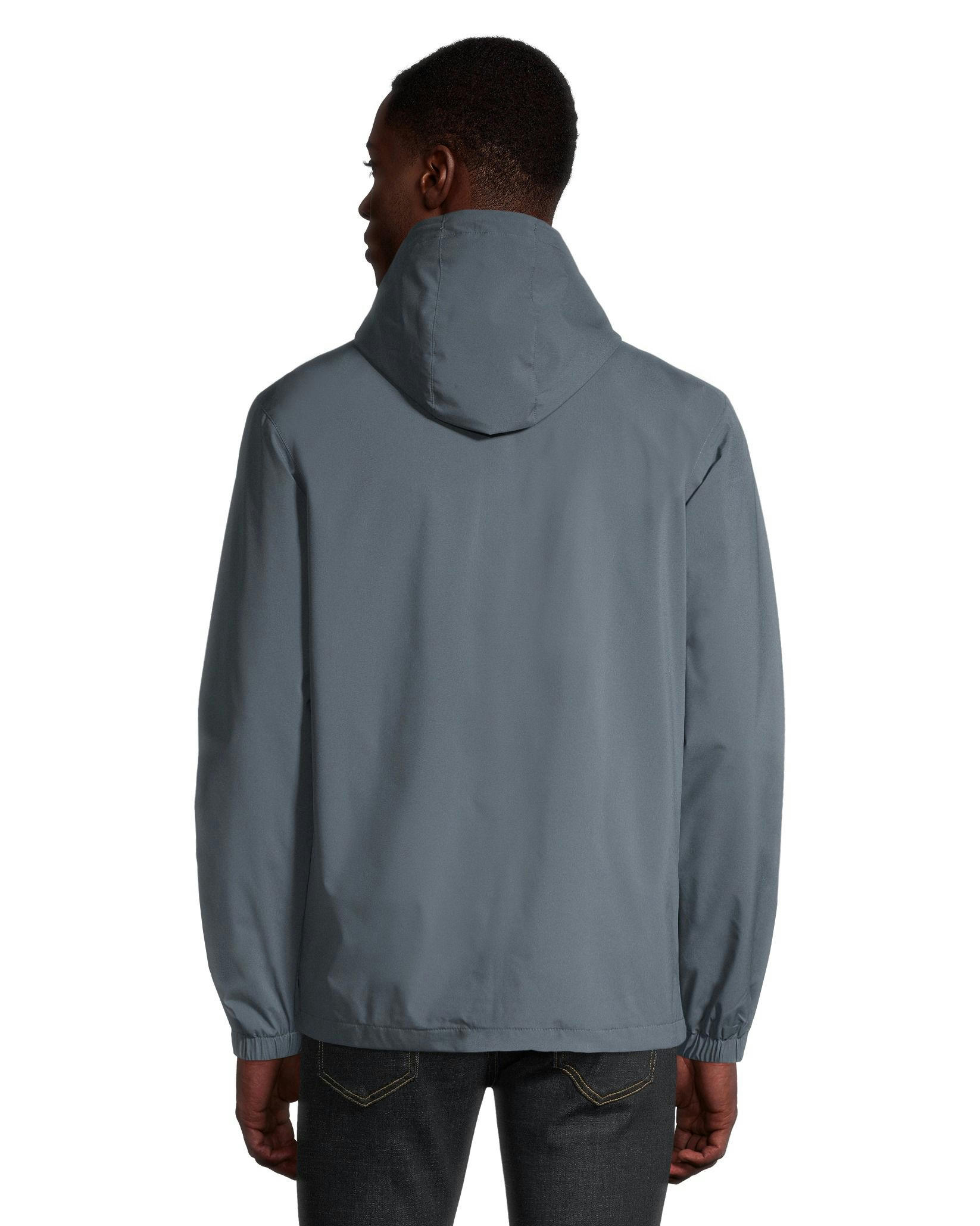 Denver Hayes Men's Water Repellent Hyper-Dri 1 Carlton Attached Hood Jacket