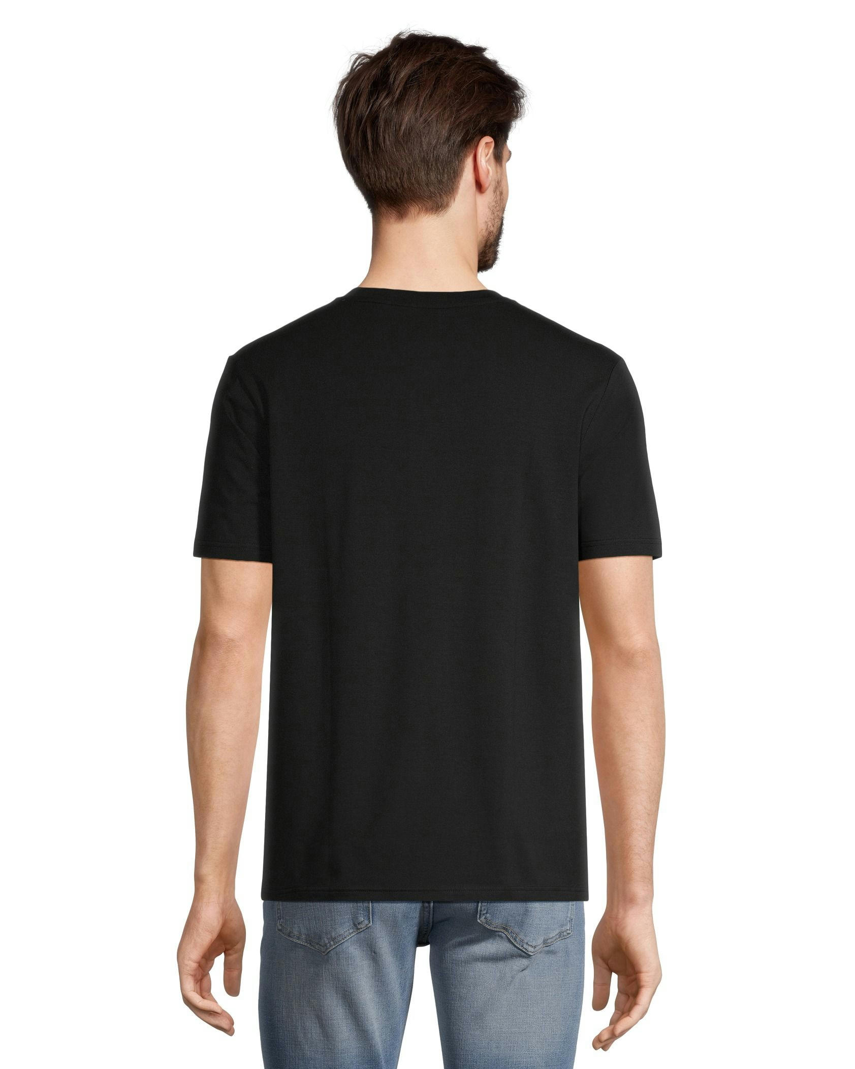 Men's Stretch Short Sleeve Henley Shirt