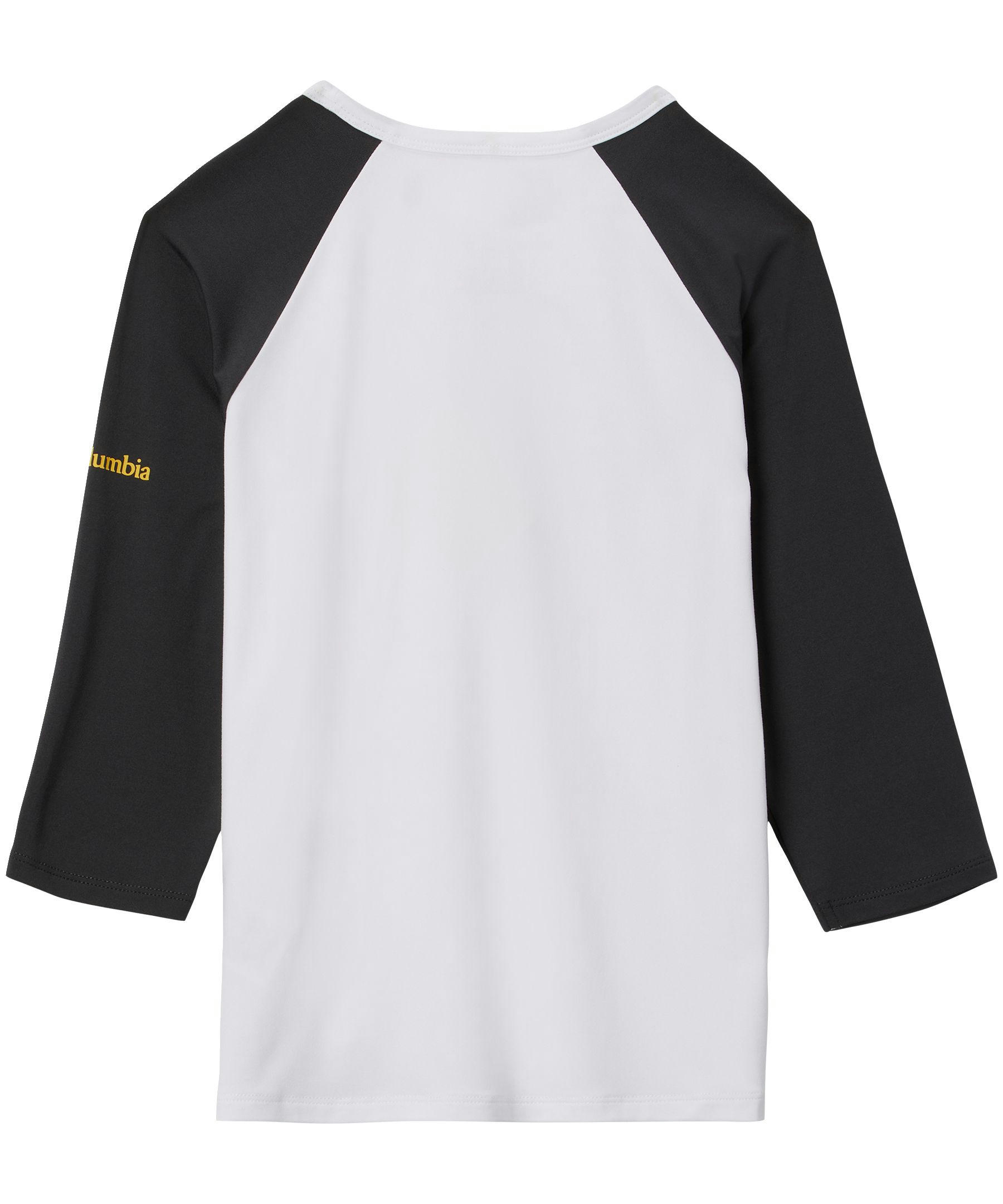 Columbia Youth Boys' Outdoor Element Omni-Shade 3/4-Sleeve Baseball T Shirt