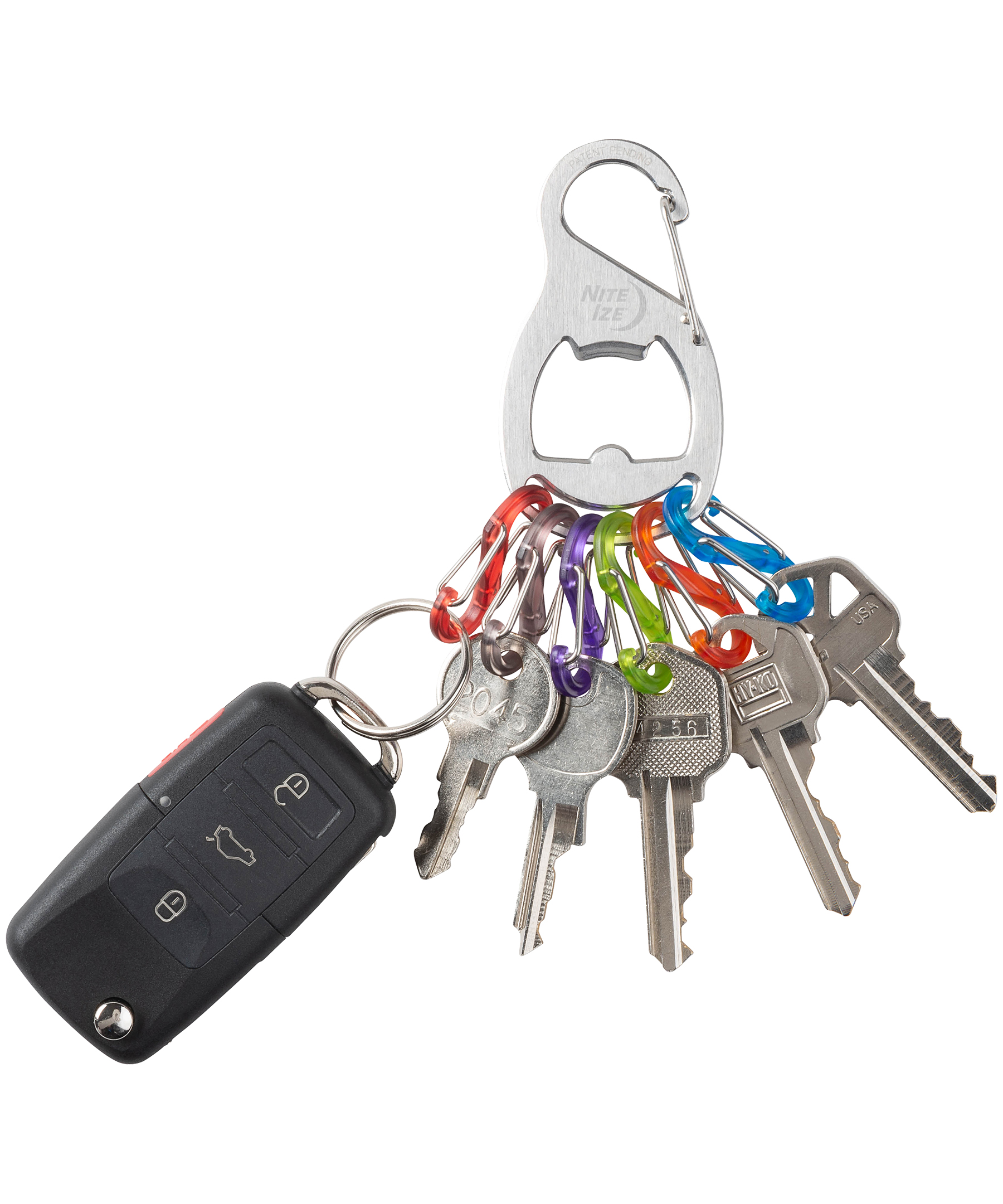 Nite Ize Key Rack S-Biner Carabinder Clip, Stainless Steel