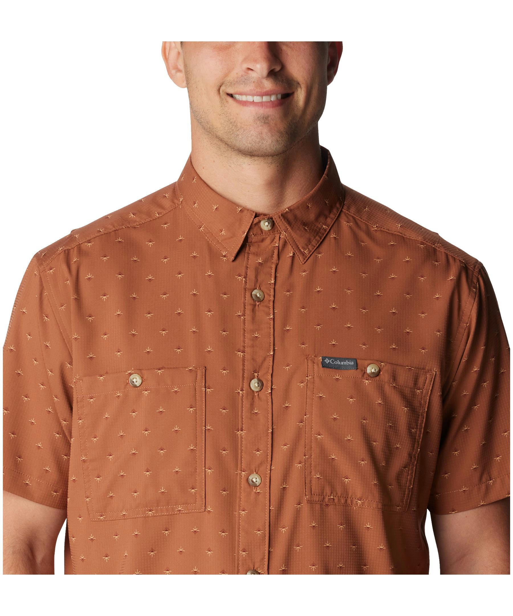 Columbia Men's Utilizer Omni-Shade™ Short Sleeve Printed Shirt
