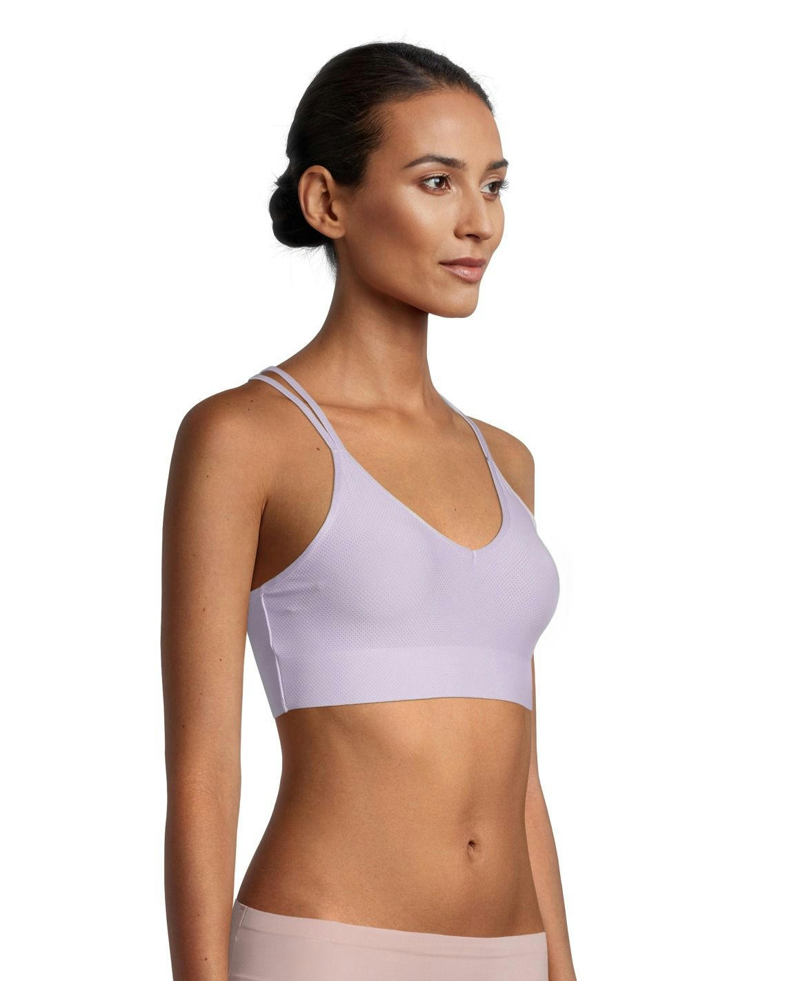 Denver Hayes Women's Invisible Mesh Wireless V Neck Bralette