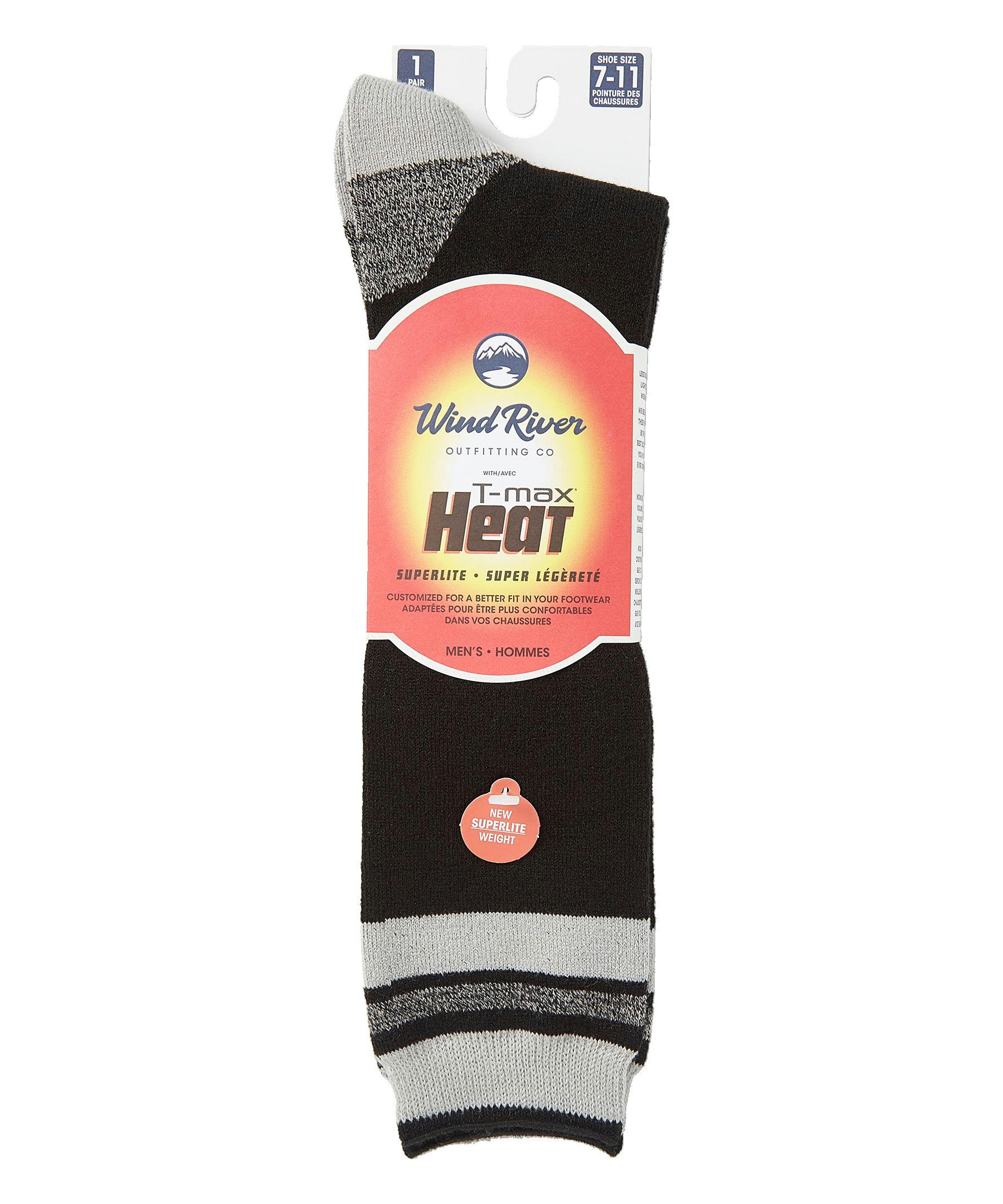 WindRiver Men's TMAX Heat Super Lite Boot Socks