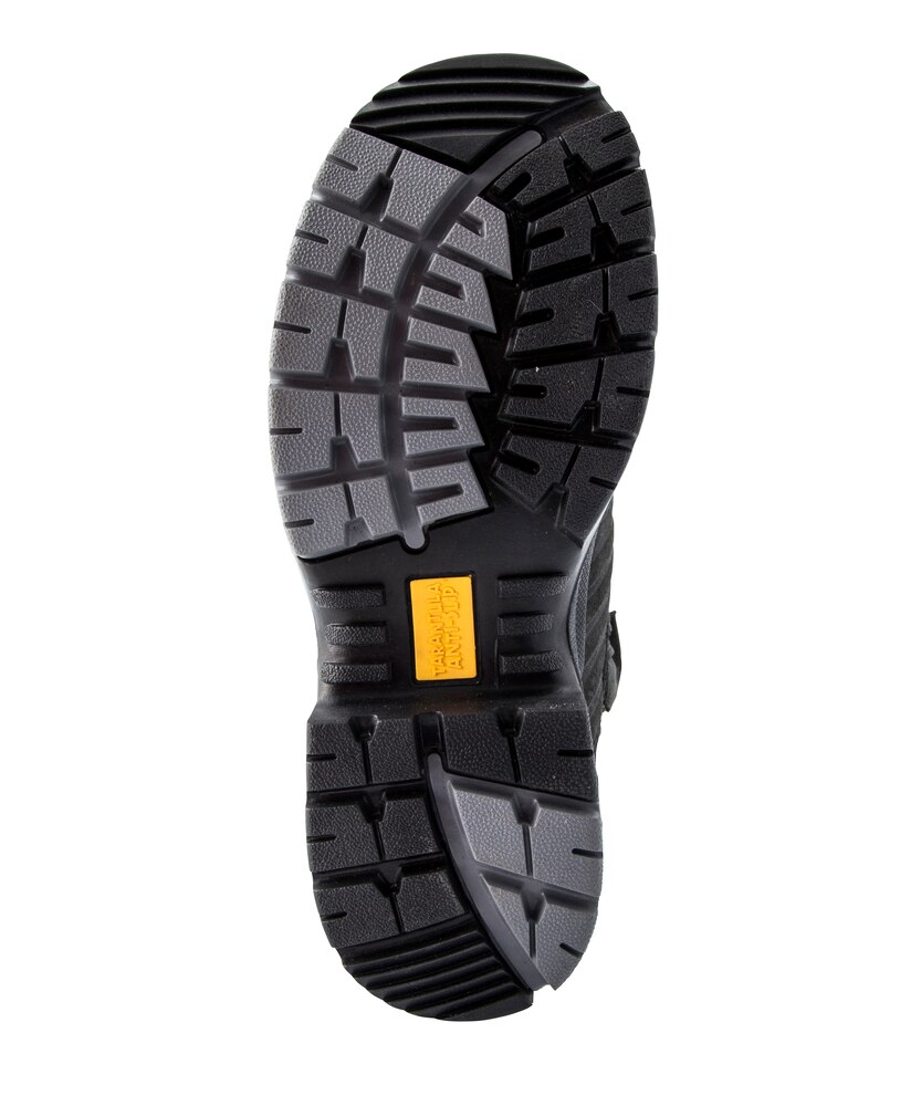 Dakota WorkPro Series Women's 8 Inch Quad Basic Steel Toe Composite Plate Internal Metatarsal Leather Work Boots - Black