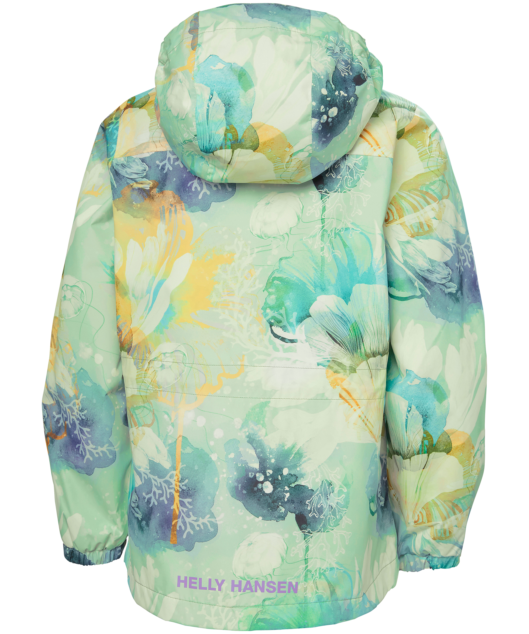 Helly Hansen Girls' 8-16 Years Junior Celeste Helly Tech Waterproof Windproof Rain Jacket