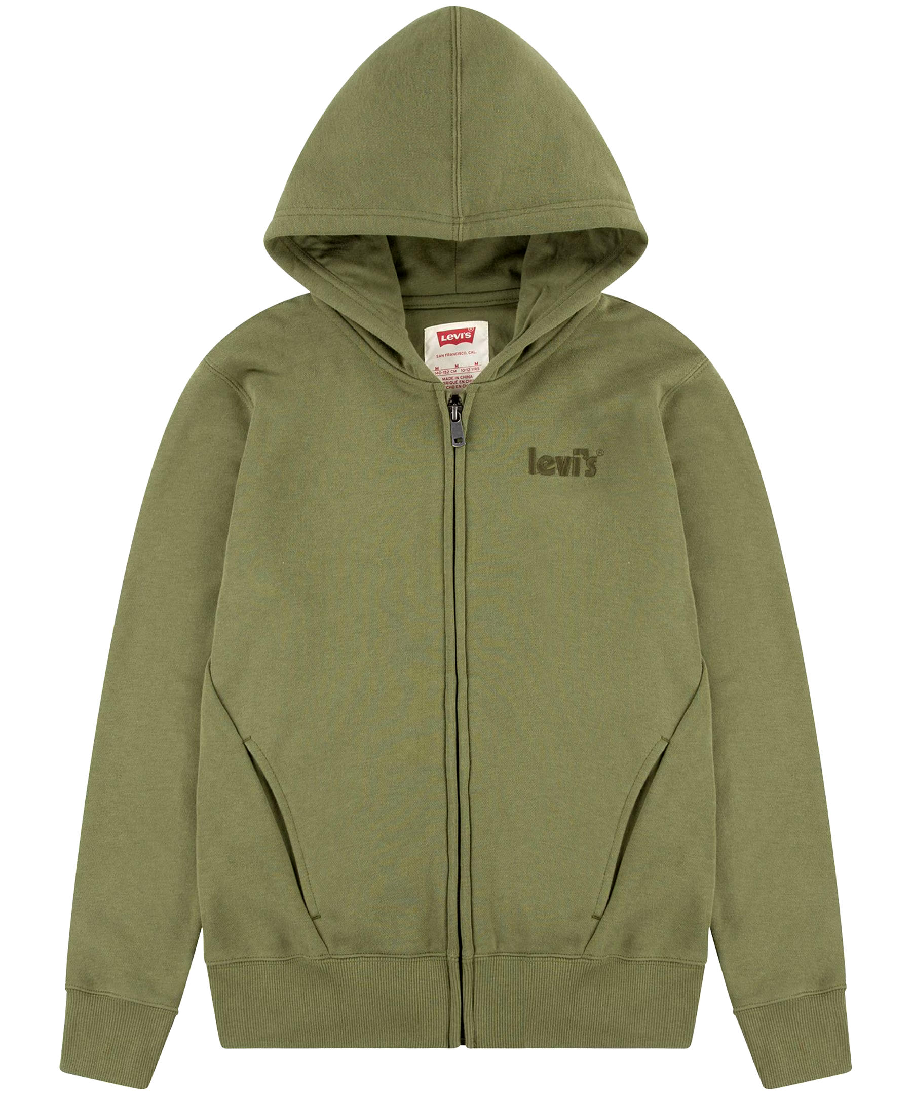 Levi's Kids' Unisex Chest Logo Full Zip Hoodie