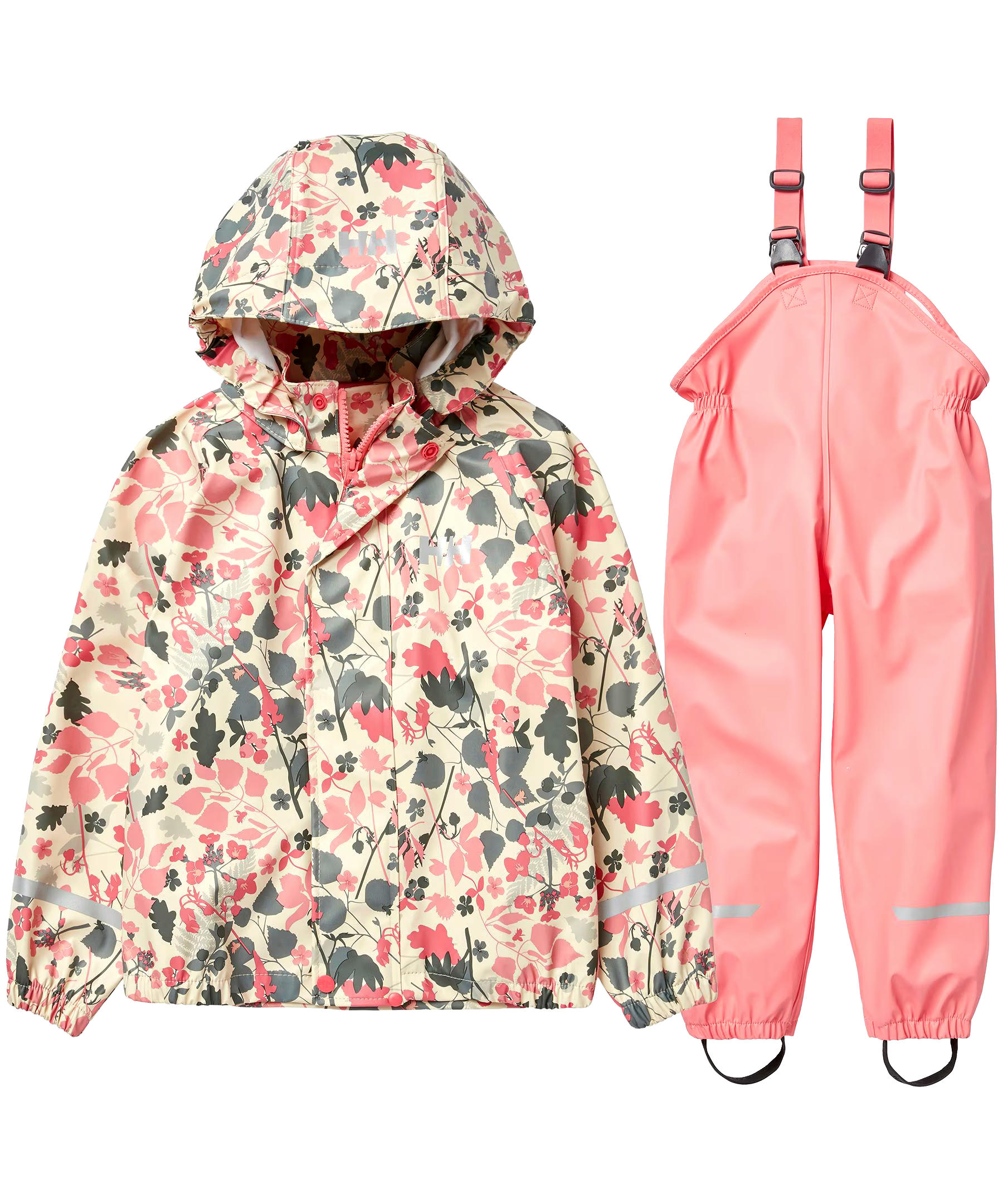 Helly Hansen Kids' Unisex K Bergen 2.0 PU Rainset AOP