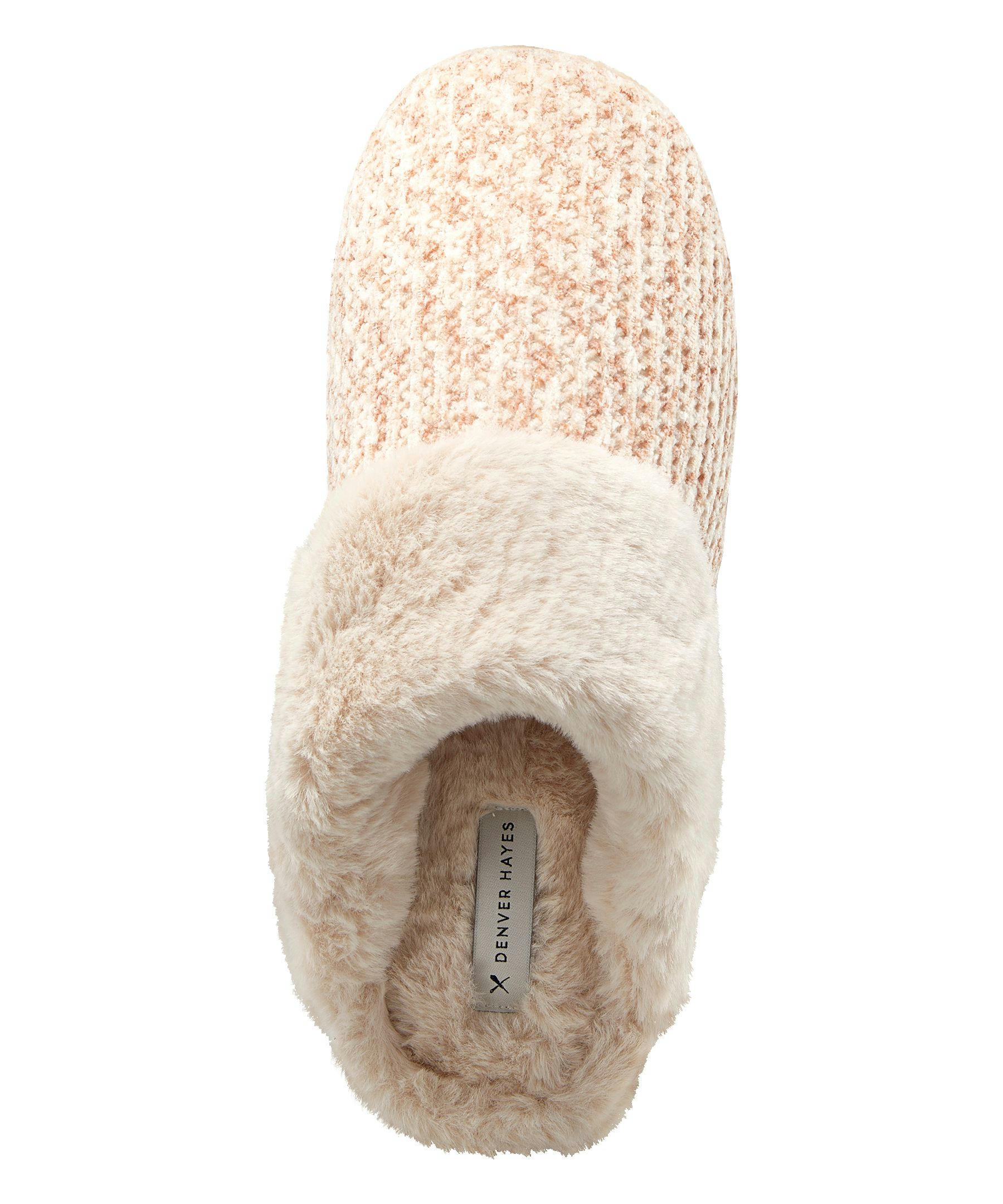 Denver Hayes Women's Memory Foam Knit Slippers