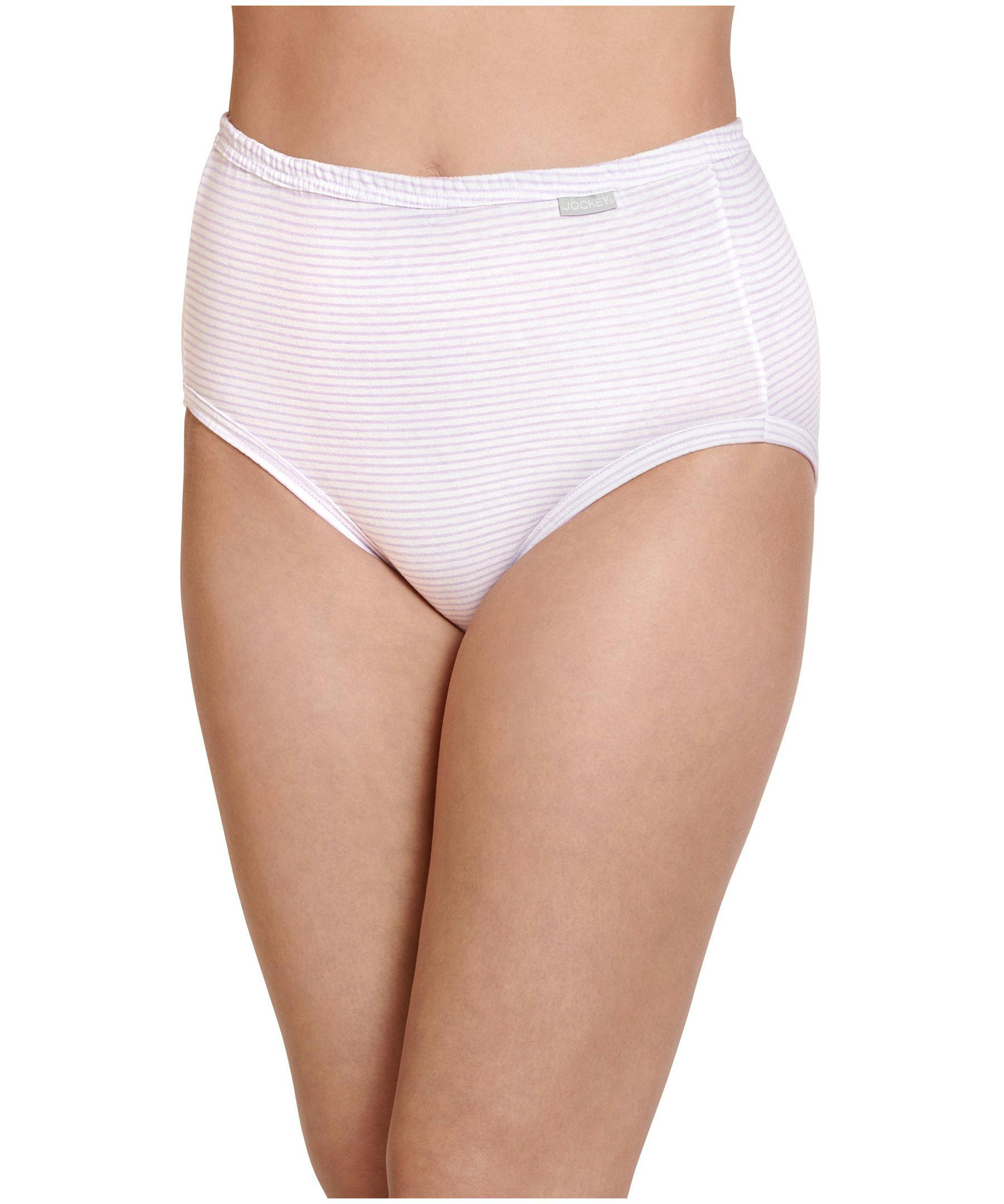 Jockey Women's 3-Pack Elance Basic Briefs